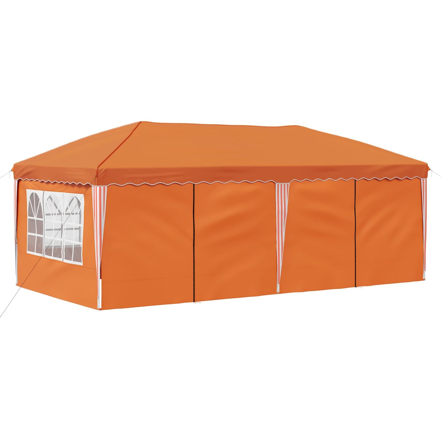 Pop-up Partyzelt 575 x 288 x 245 cm Orange