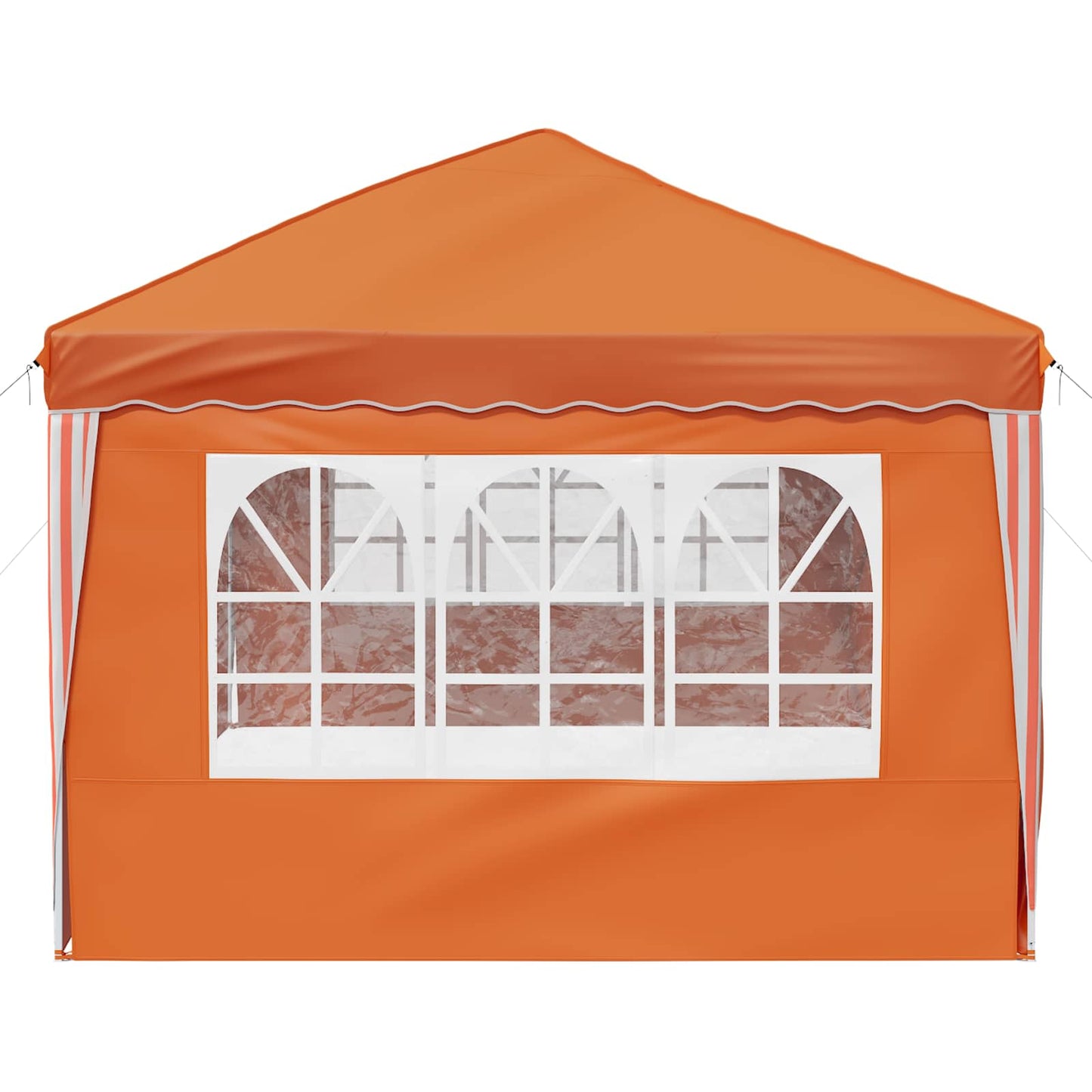 Pop-up Partyzelt 575 x 288 x 245 cm Orange
