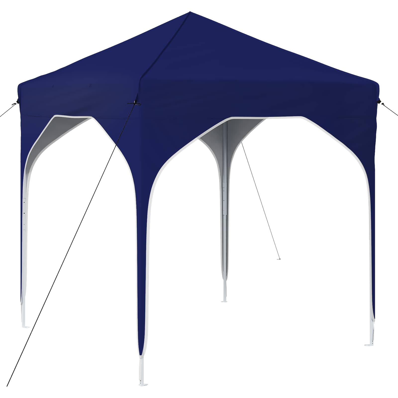 Pop-up Partyzelt 194 x 194 x 245 cm Blau
