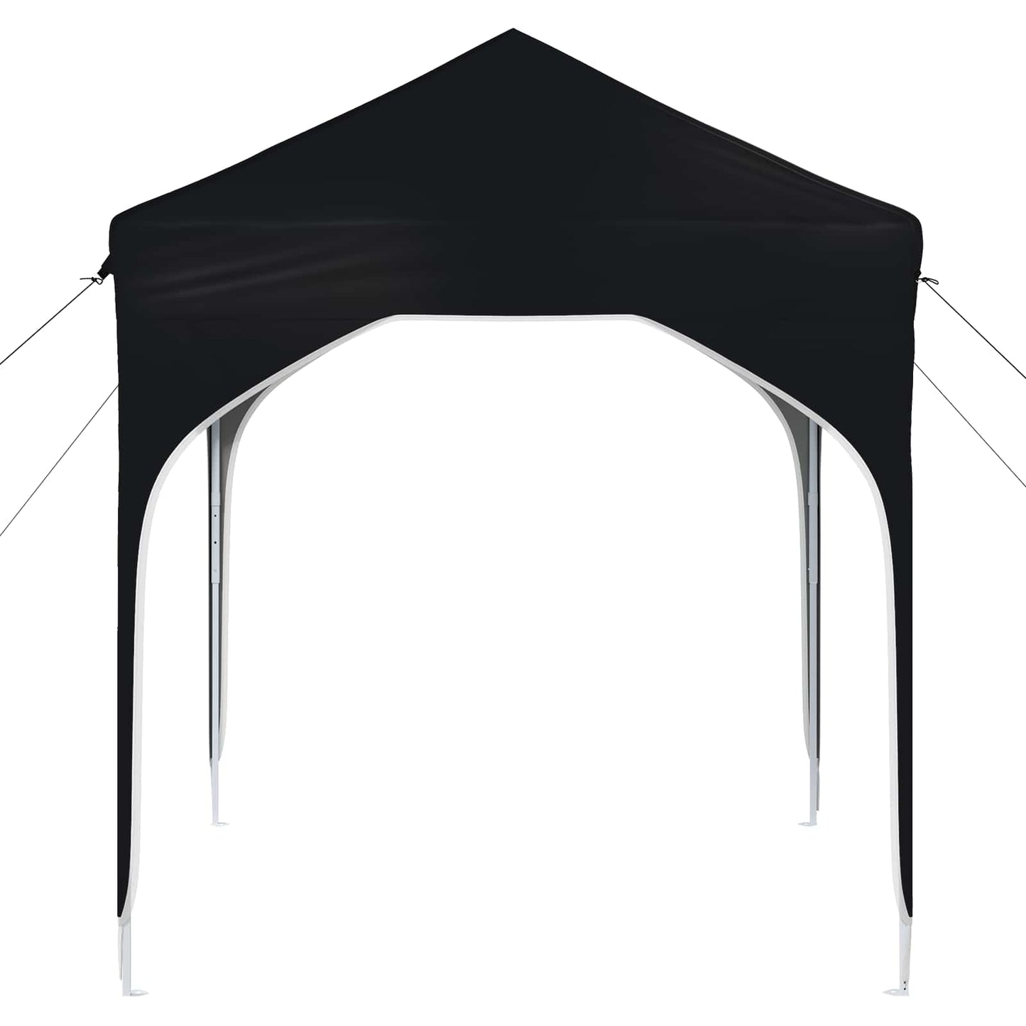 Pop-up Partyzelt 194 x 194 x 245 cm Antrazit
