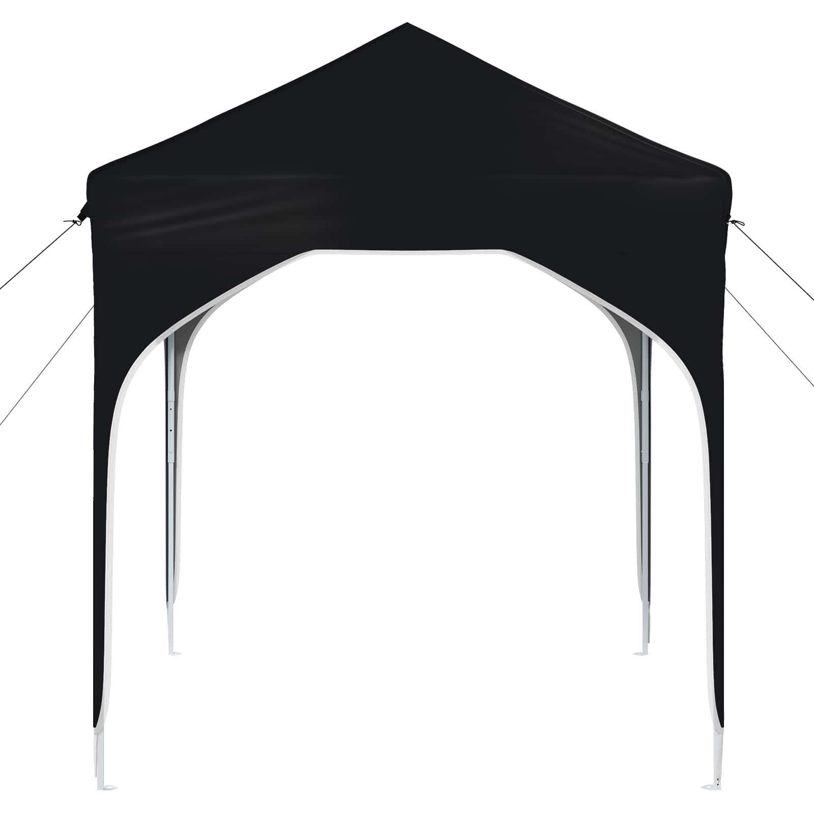 Pop-up Partyzelt 194 x 194 x 245 cm Antrazit