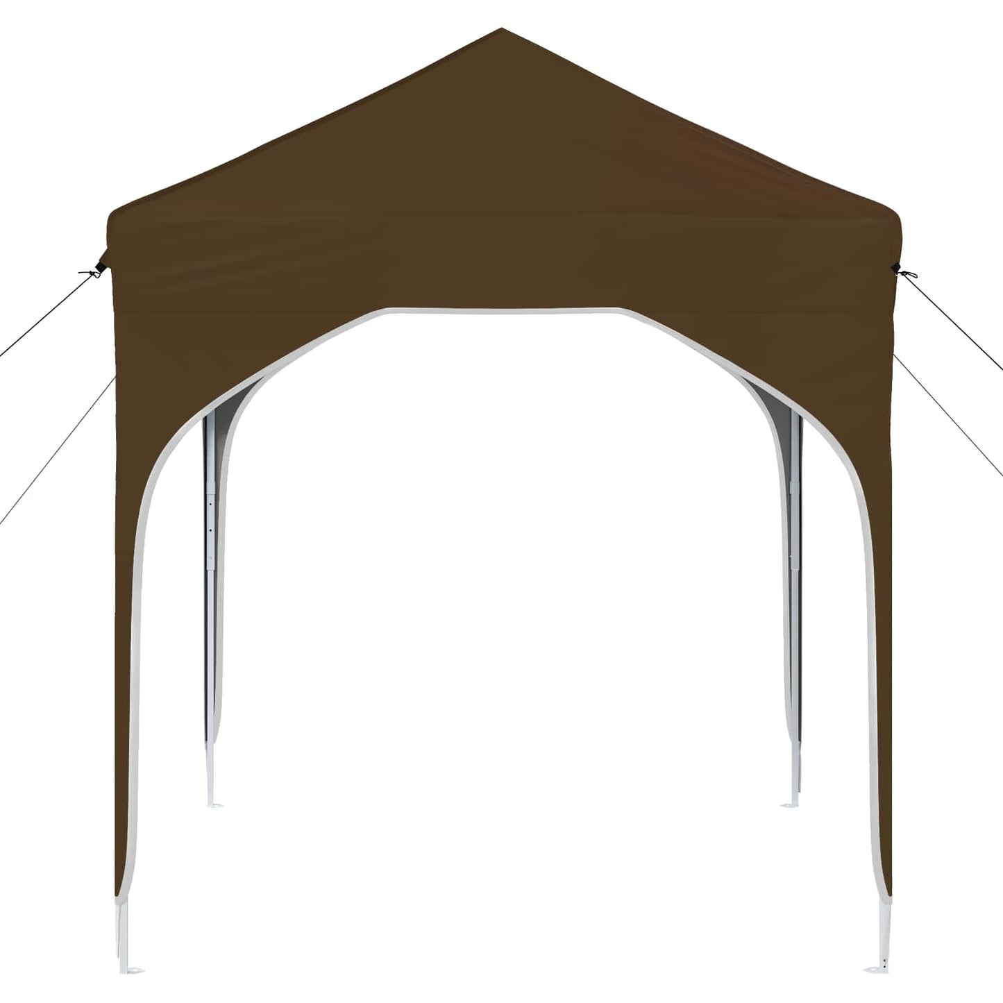 Pop-up Partyzelt 194 x 194 x 245 cm Taupe