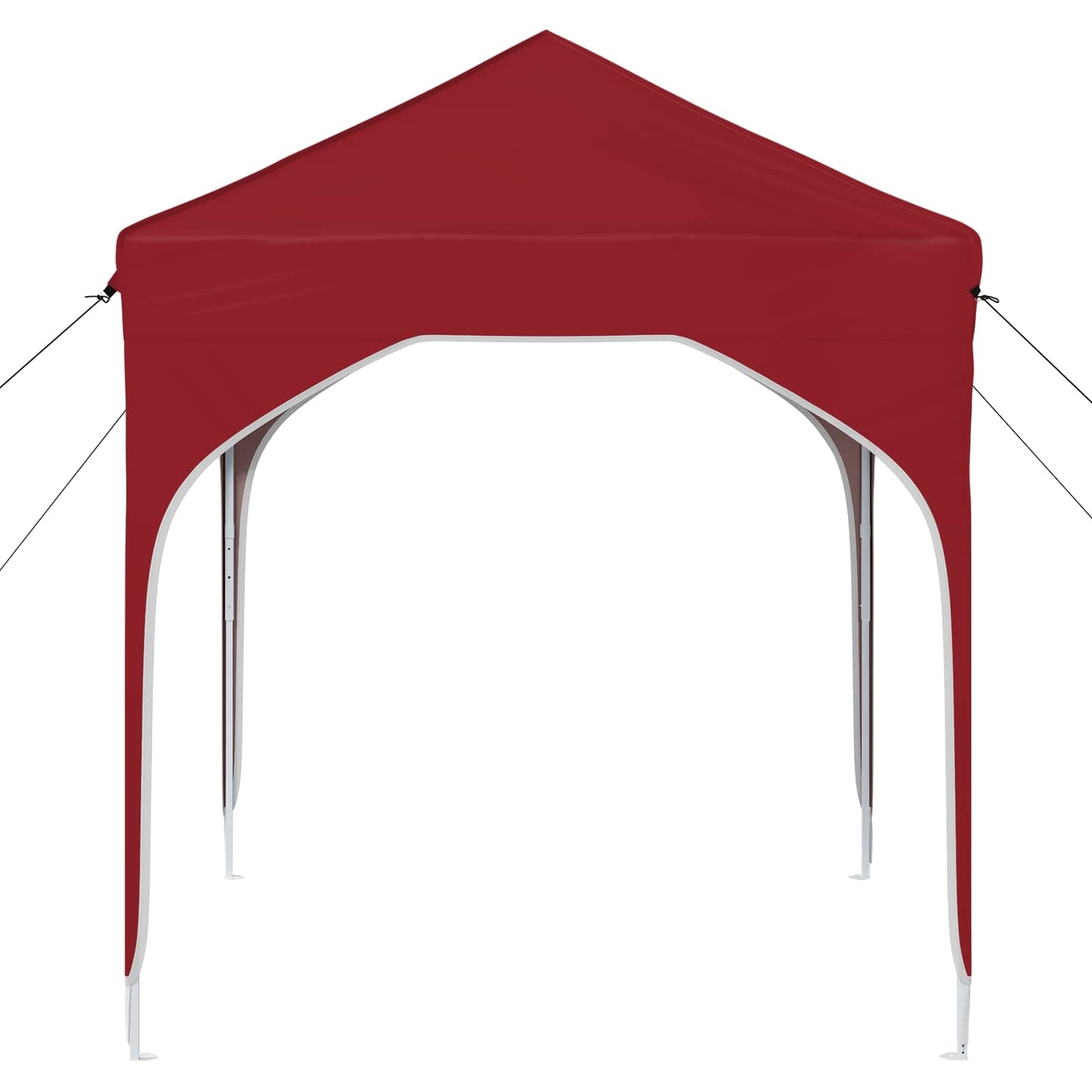 Pop-up Partyzelt 194 x 194 x 245 cm Bordeauxrot