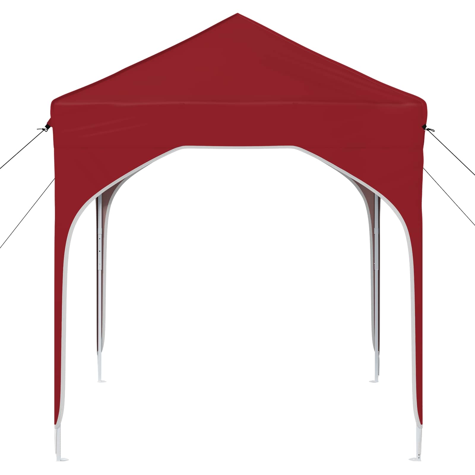 Pop-up Partyzelt 194 x 194 x 245 cm Bordeauxrot