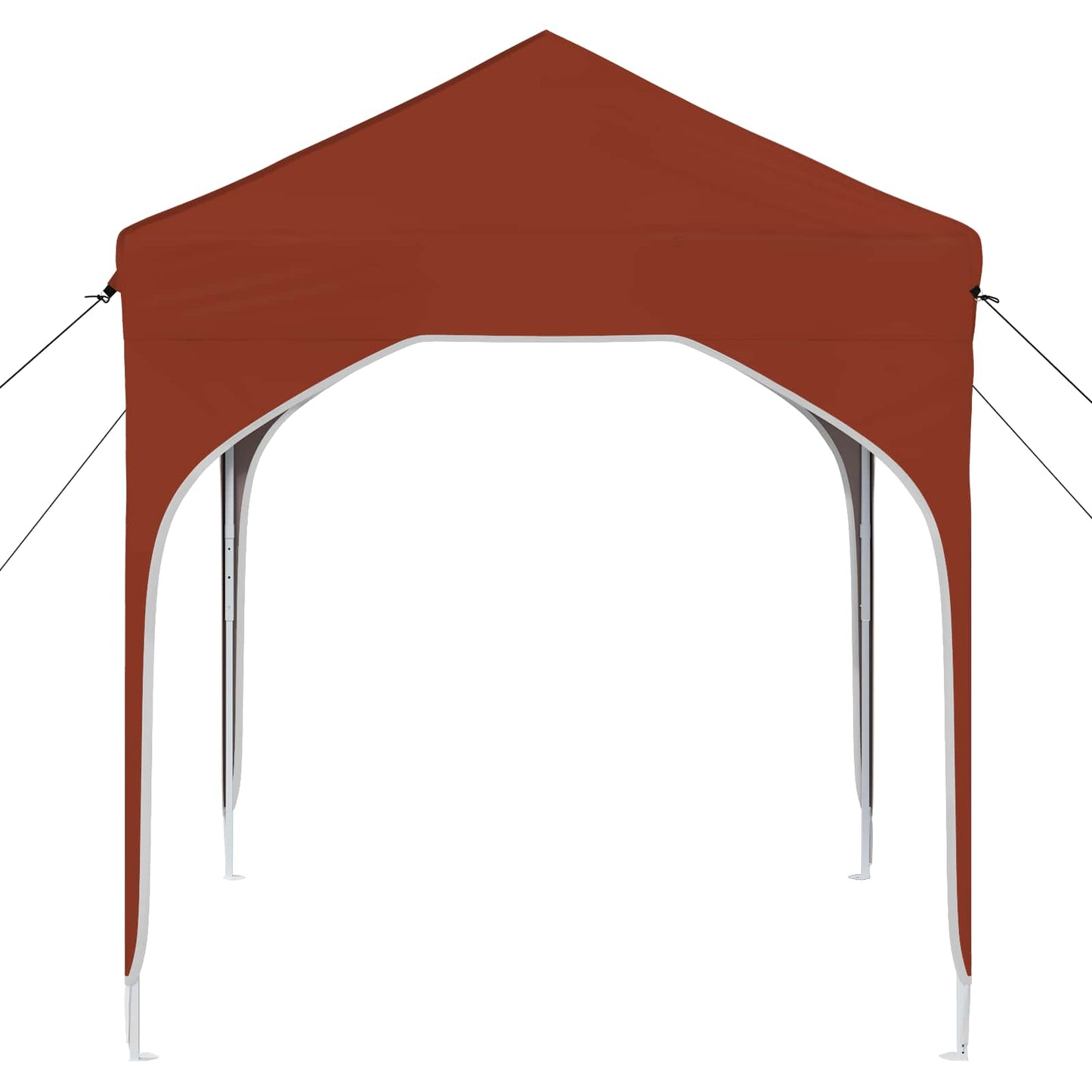 Pop-up Partyzelt 194 x 194 x 245 cm Terrakotta