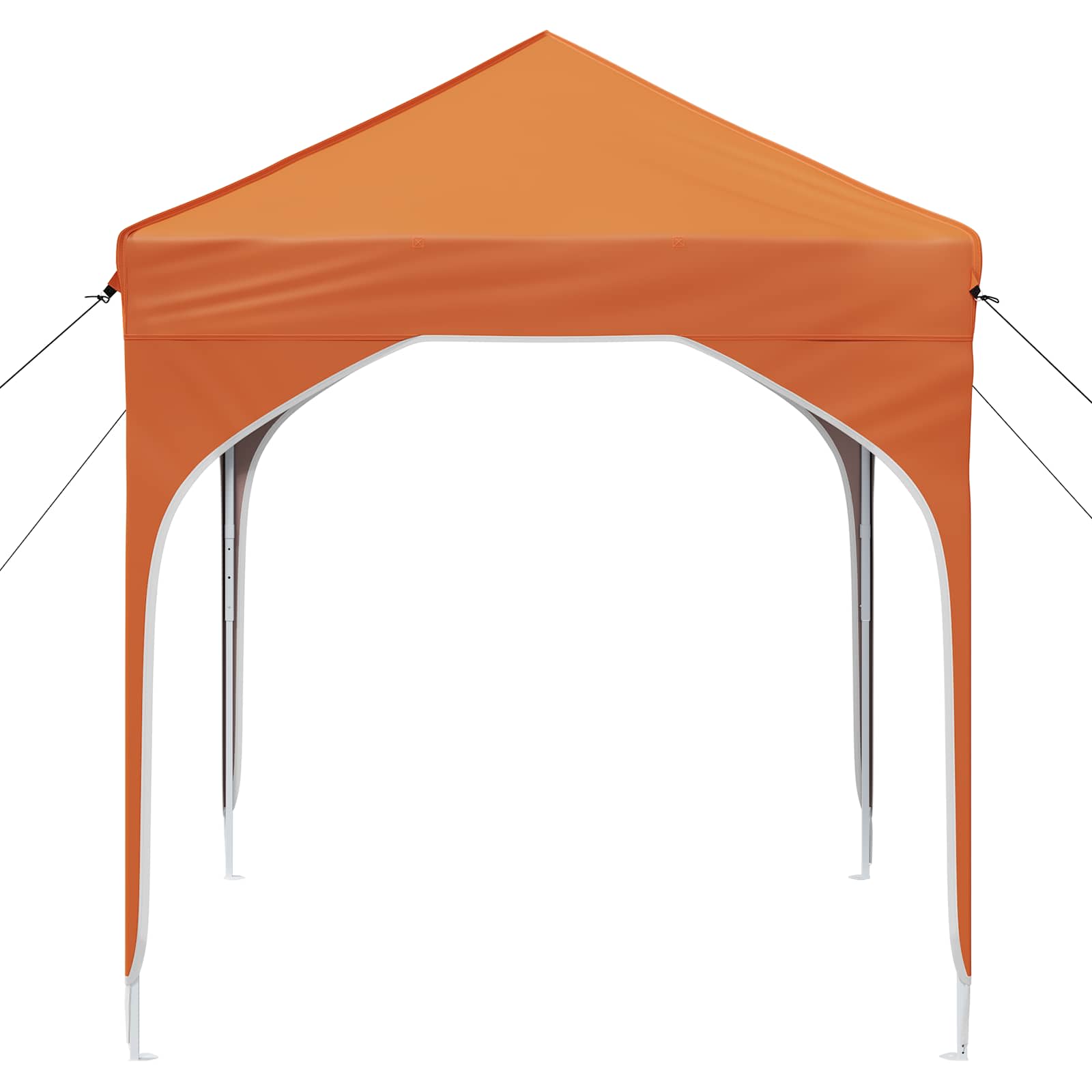 Pop-up Partyzelt 194 x 194 x 245 cm Orange