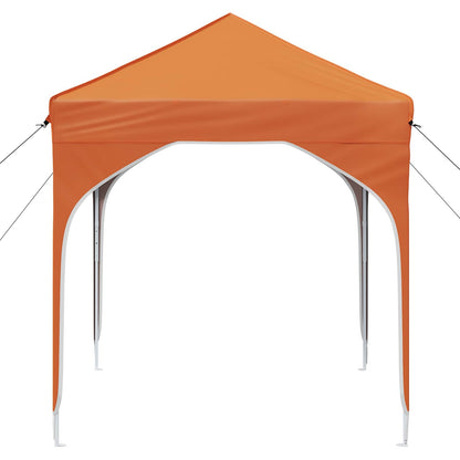 Pop-up Partyzelt 194 x 194 x 245 cm Orange