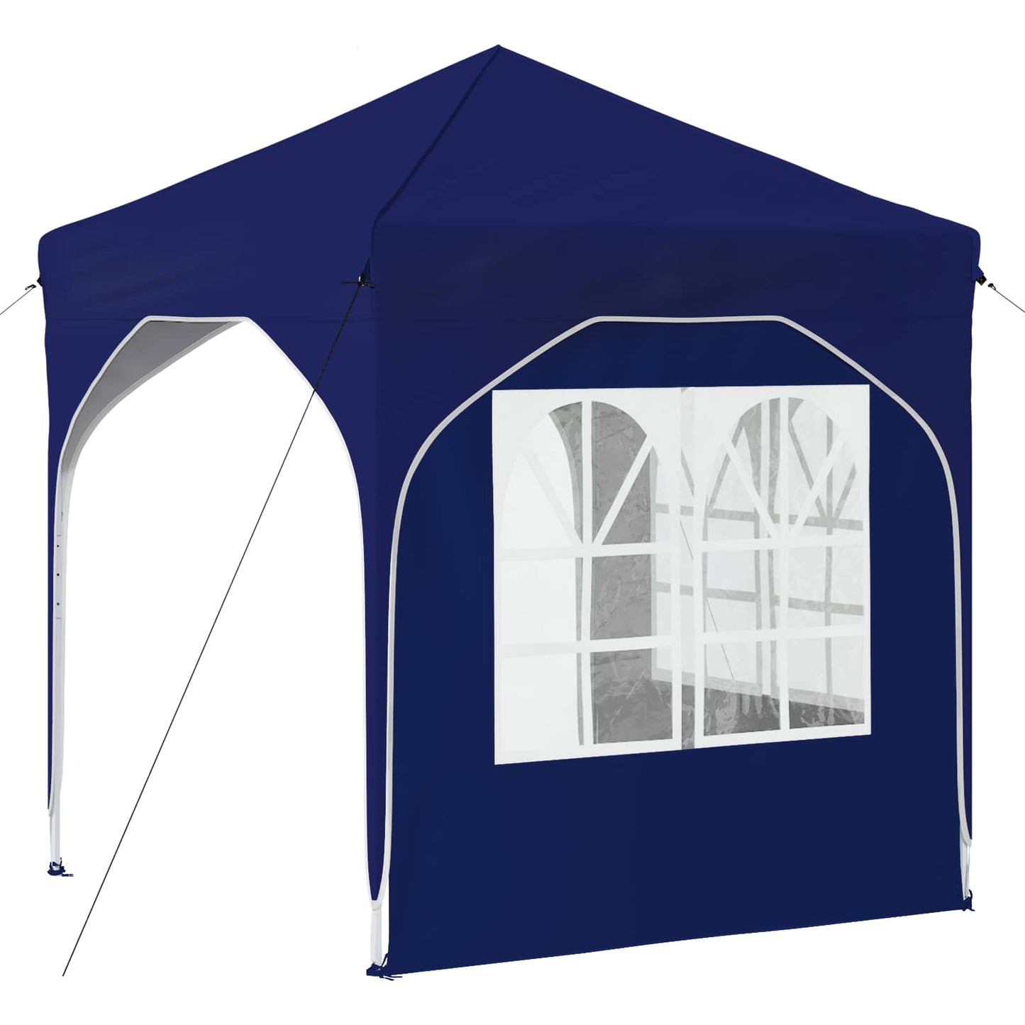 Pop-up Partyzelt 192 x 192 x 245 cm Blau