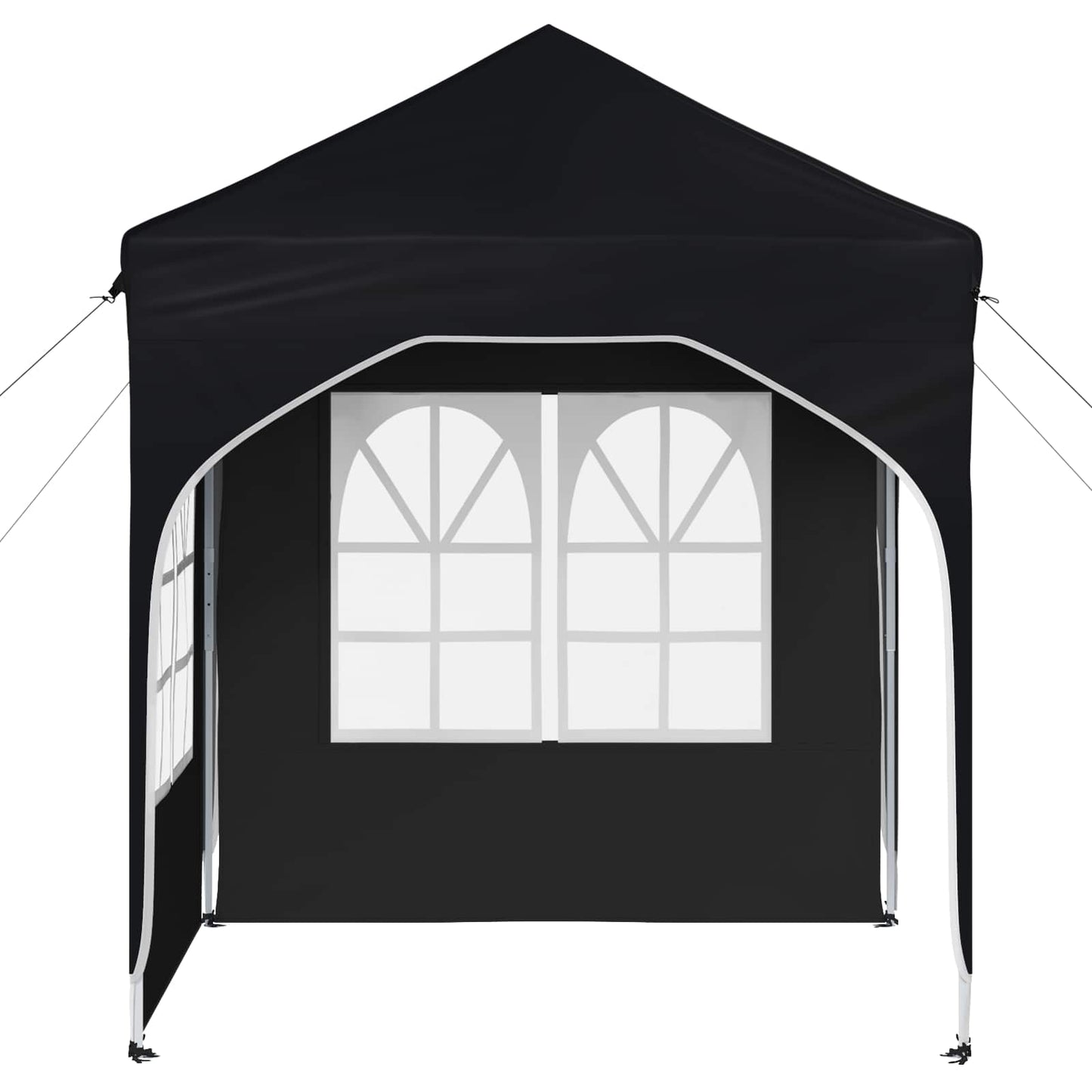 Pop-up Partyzelt 192 x 192 x 245 cm Antrazit