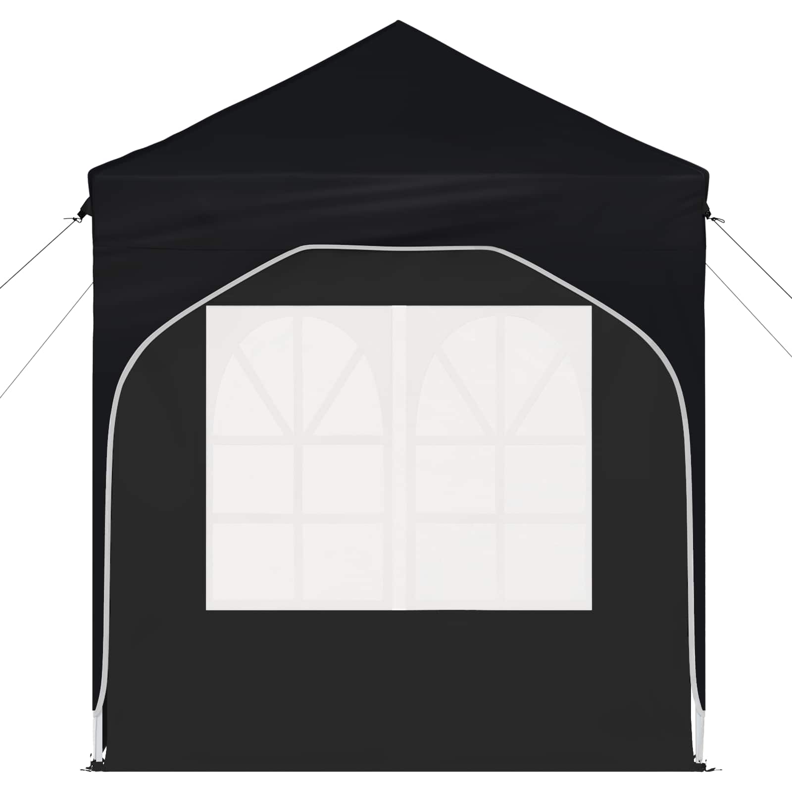 Pop-up Partyzelt 192 x 192 x 245 cm Antrazit