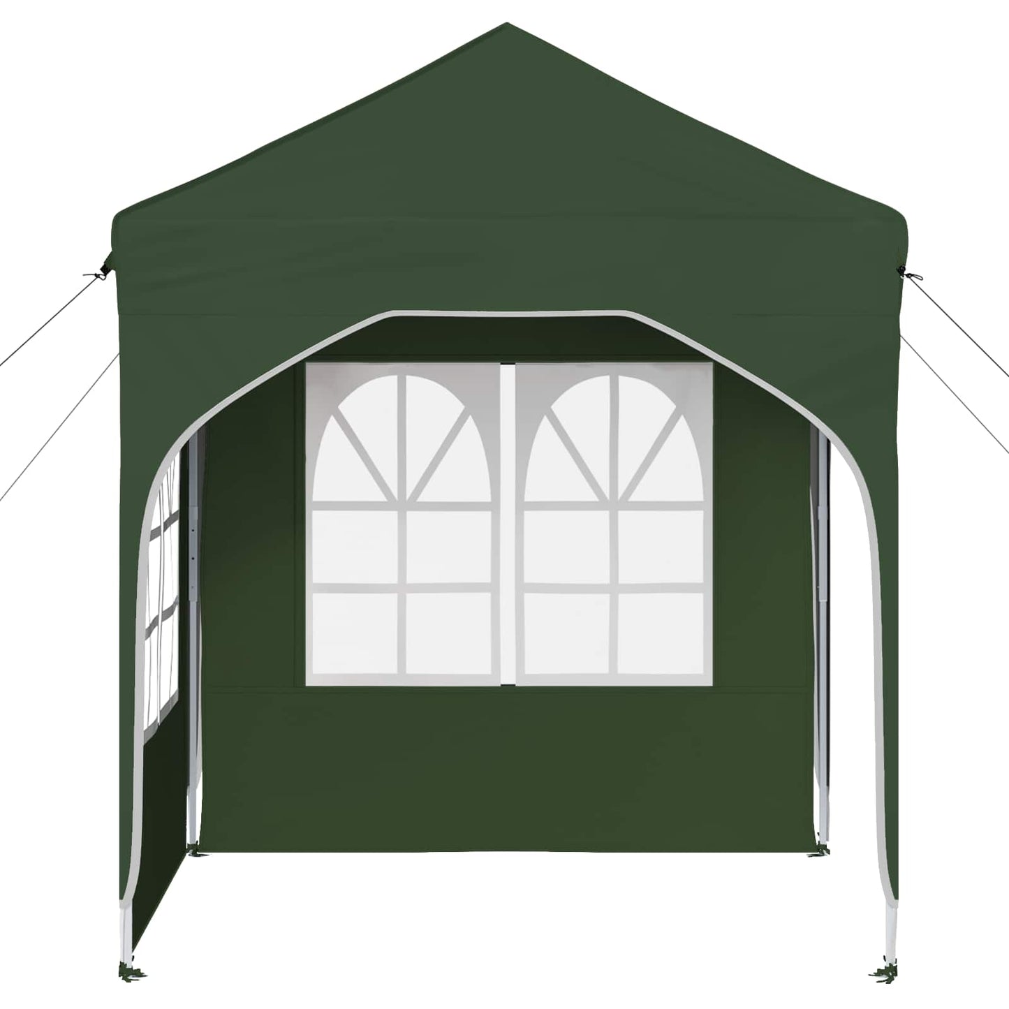 Pop-up Partyzelt 192 x 192 x 245 cm Grün