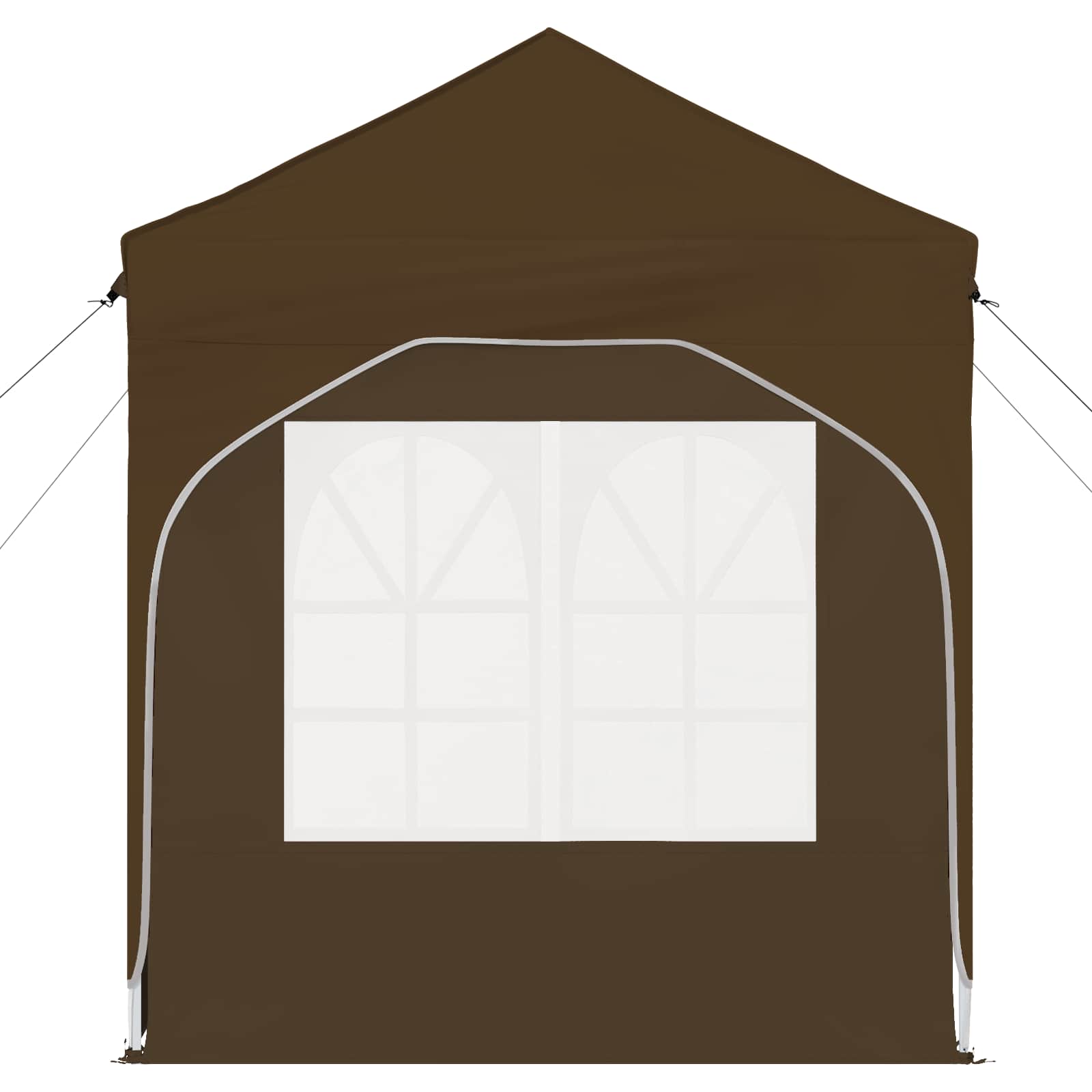 Pop-up Partyzelt 192 x 192 x 245 cm Taupe
