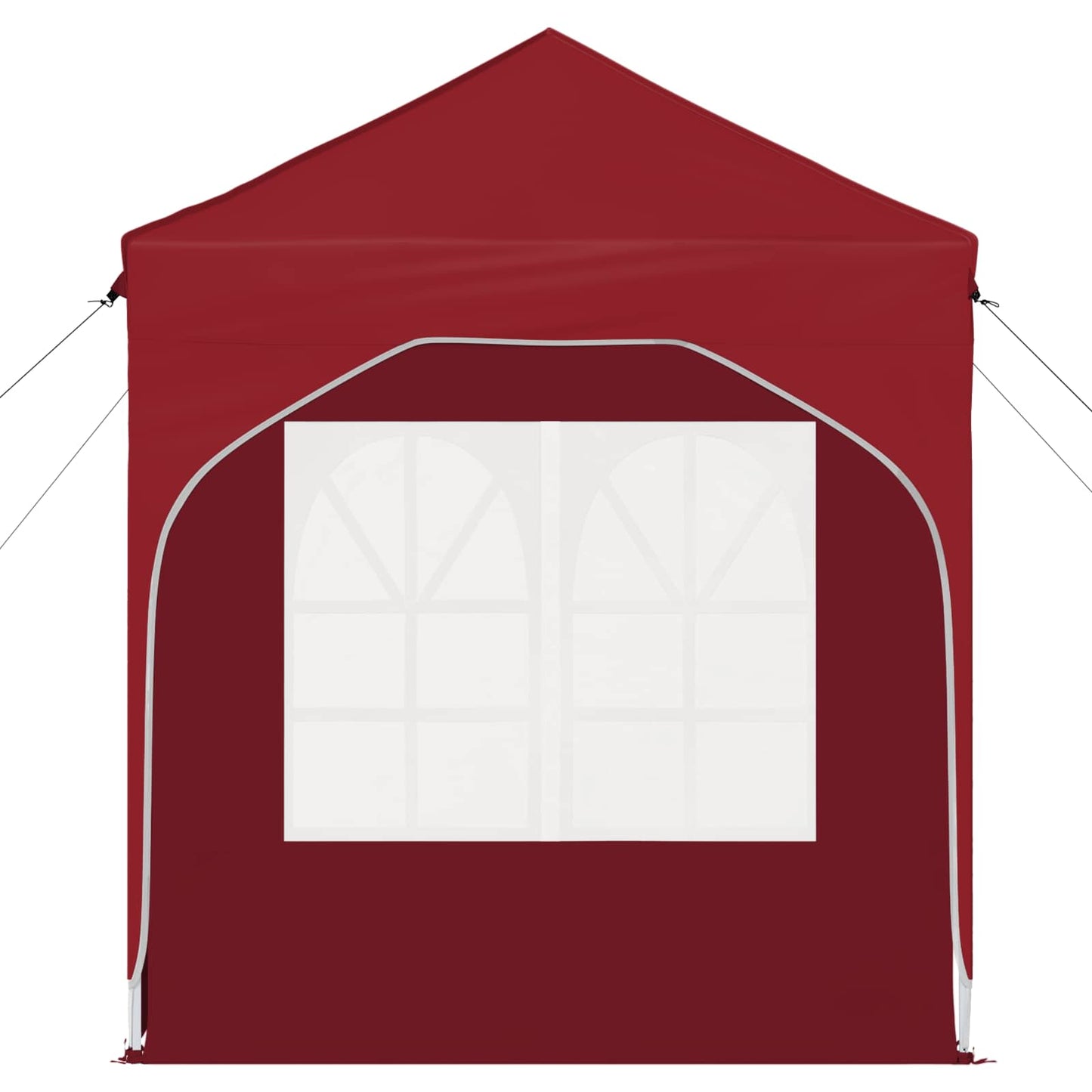 Pop-up Partyzelt 192 x 192 x 245 cm Bordeauxrot