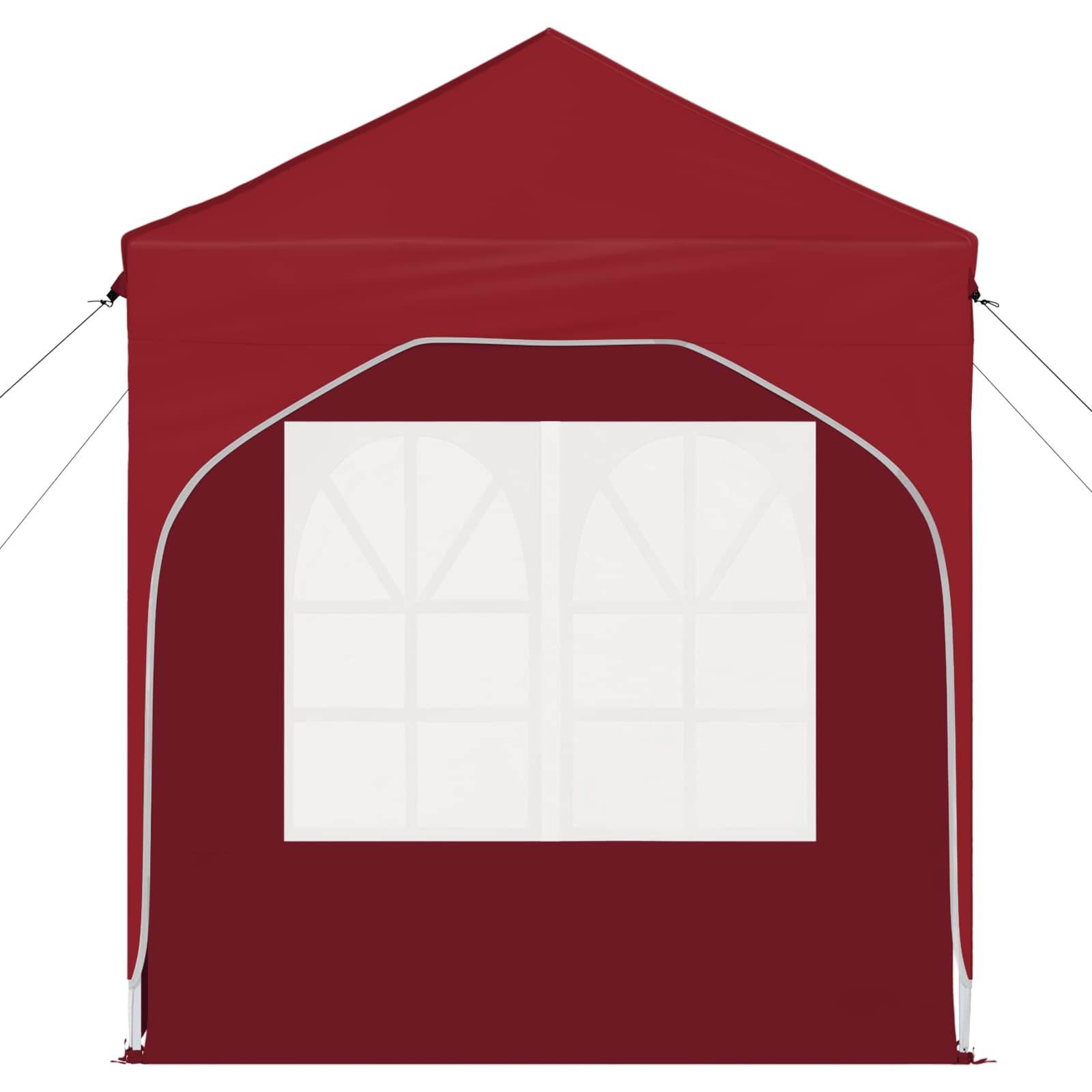 Pop-up Partyzelt 192 x 192 x 245 cm Bordeauxrot