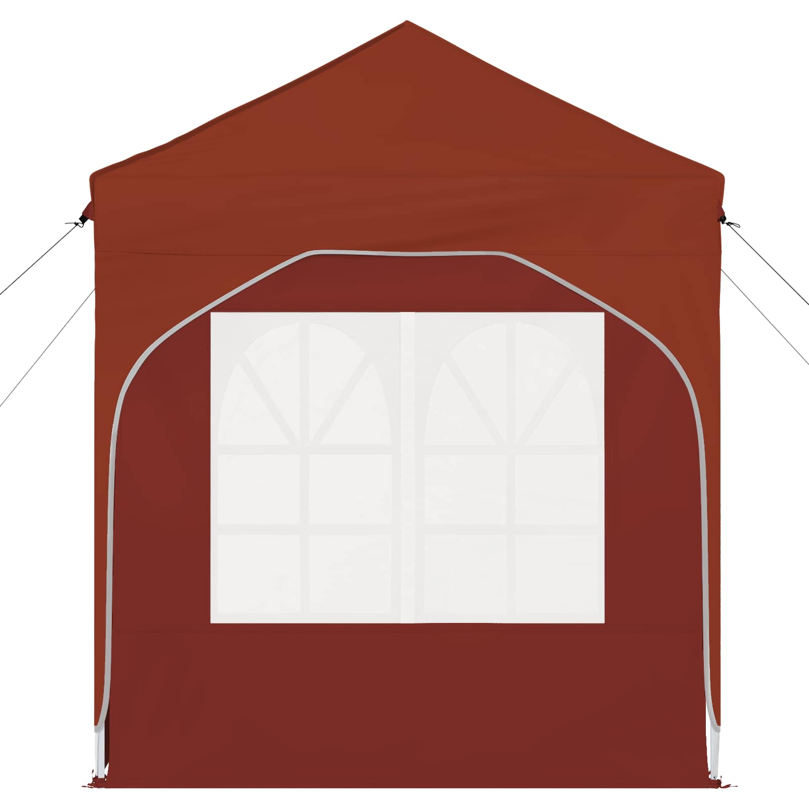 Pop-up Partyzelt 192 x 192 x 245 cm Terrakotta