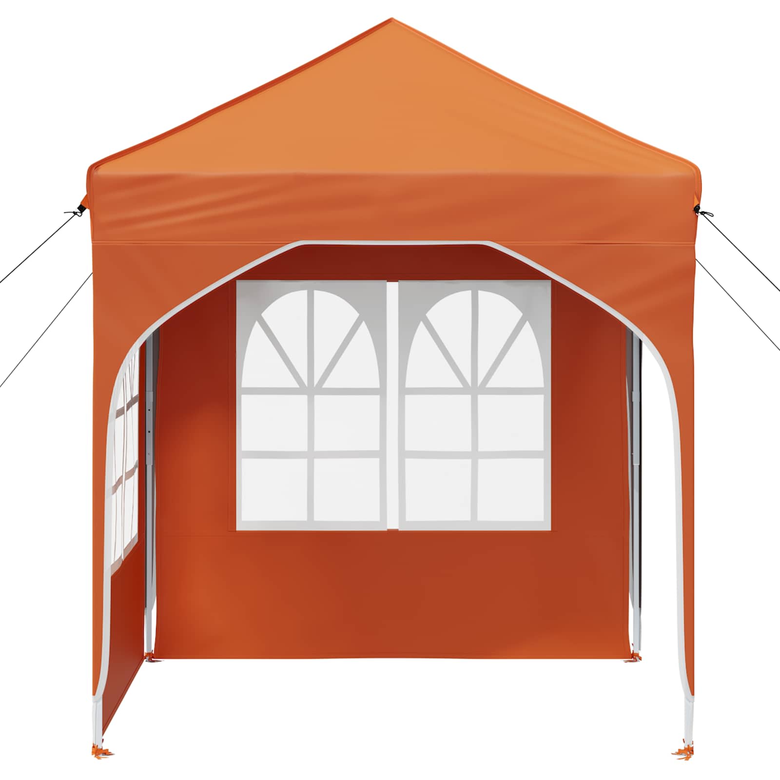 Pop-up Partyzelt 192 x 192 x 245 cm Orange