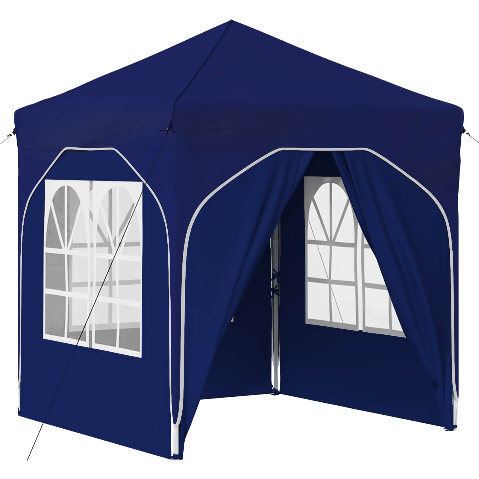 Pop-up Partyzelt 192 x 192 x 245 cm Blau