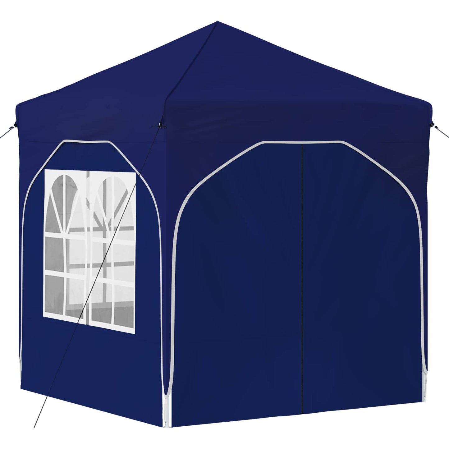 Pop-up Partyzelt 192 x 192 x 245 cm Blau