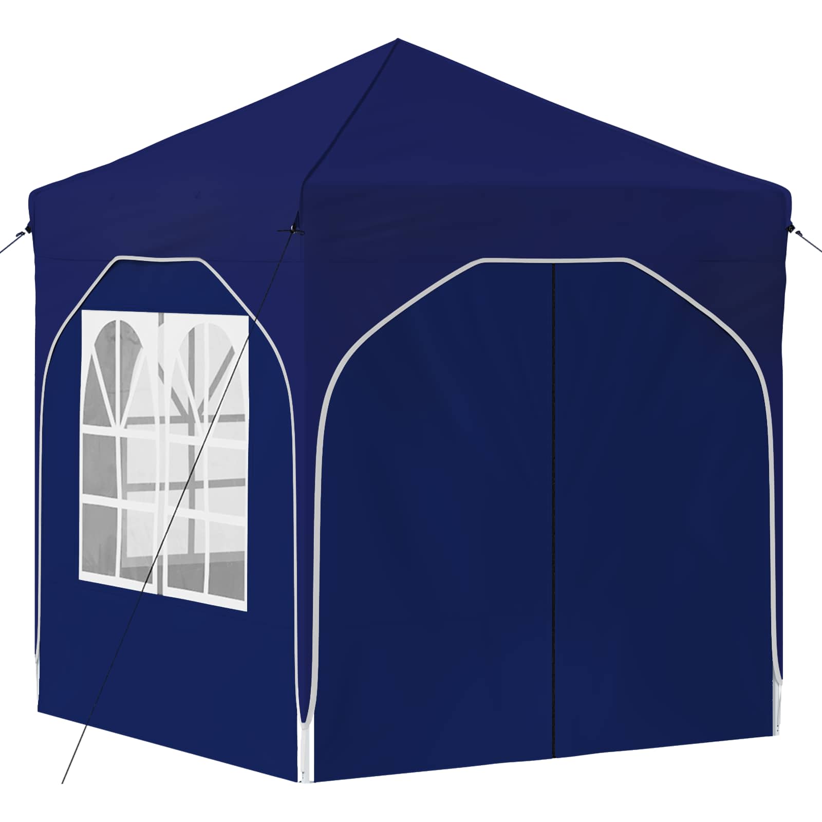 Pop-up Partyzelt 192 x 192 x 245 cm Blau