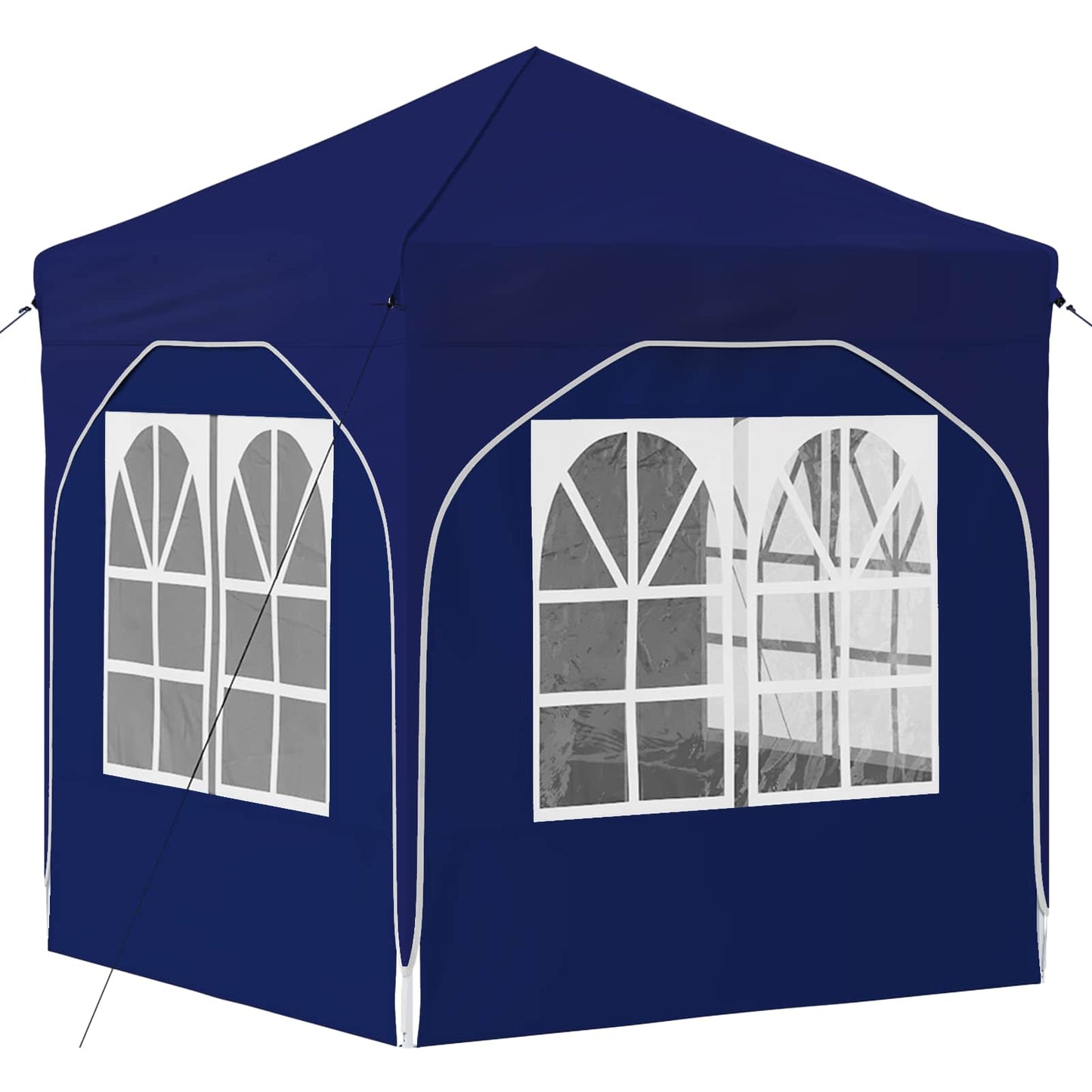 Pop-up Partyzelt 192 x 192 x 245 cm Blau
