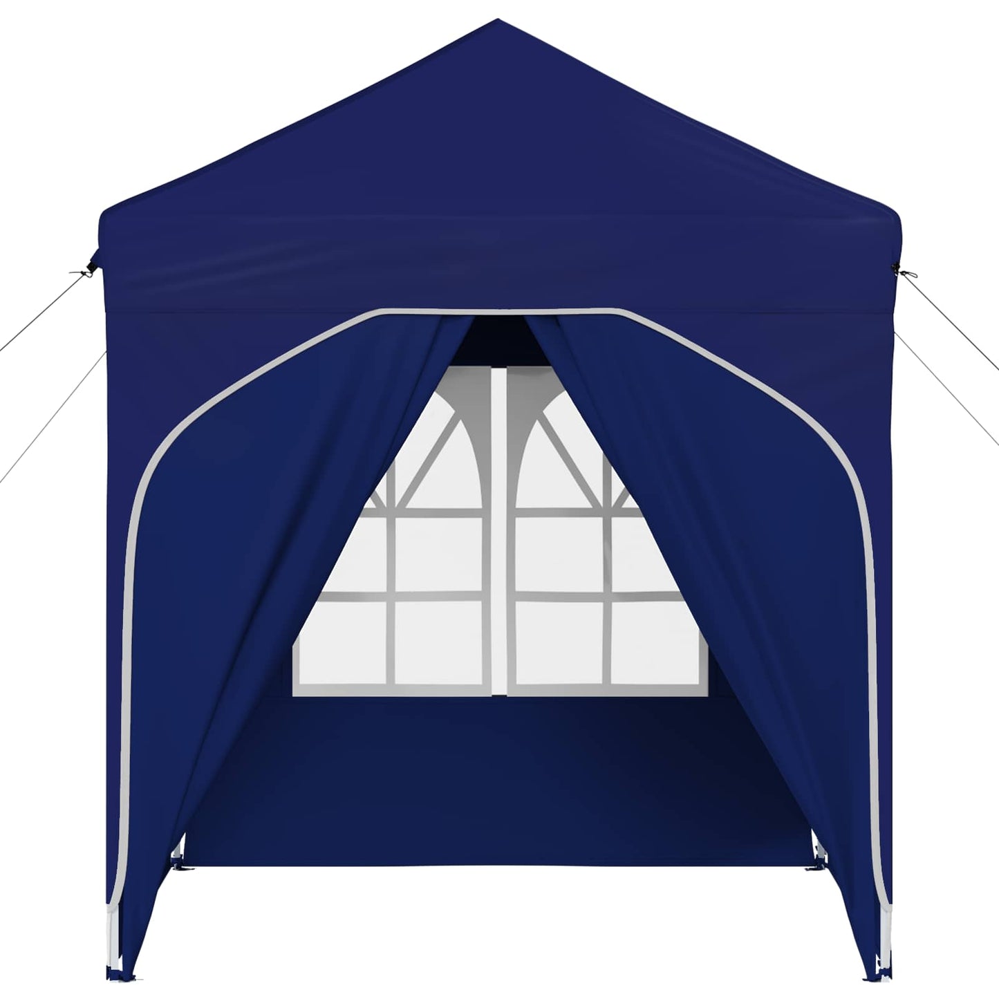 Pop-up Partyzelt 192 x 192 x 245 cm Blau