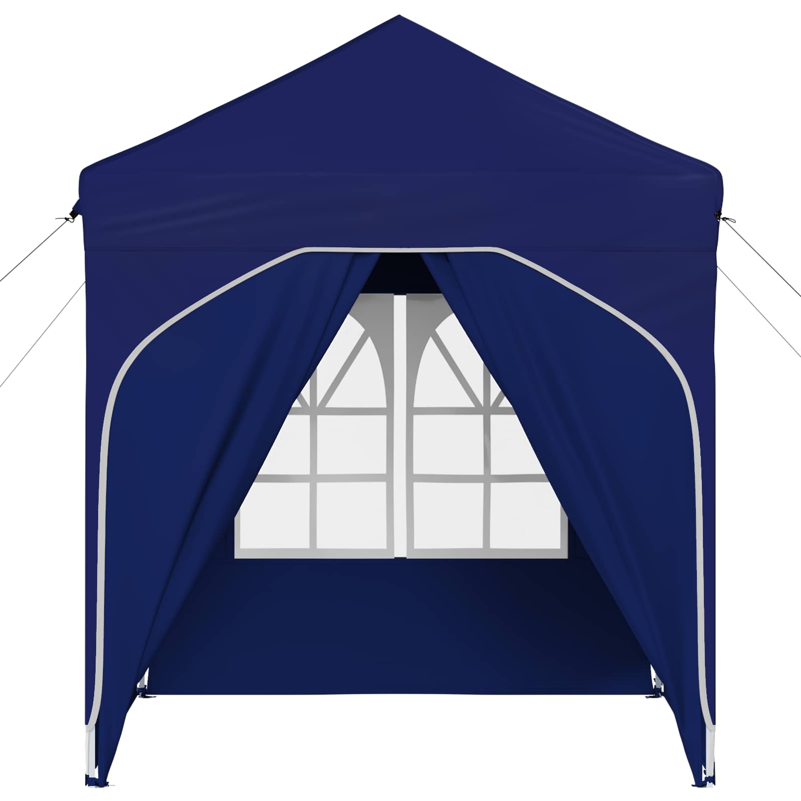 Pop-up Partyzelt 192 x 192 x 245 cm Blau