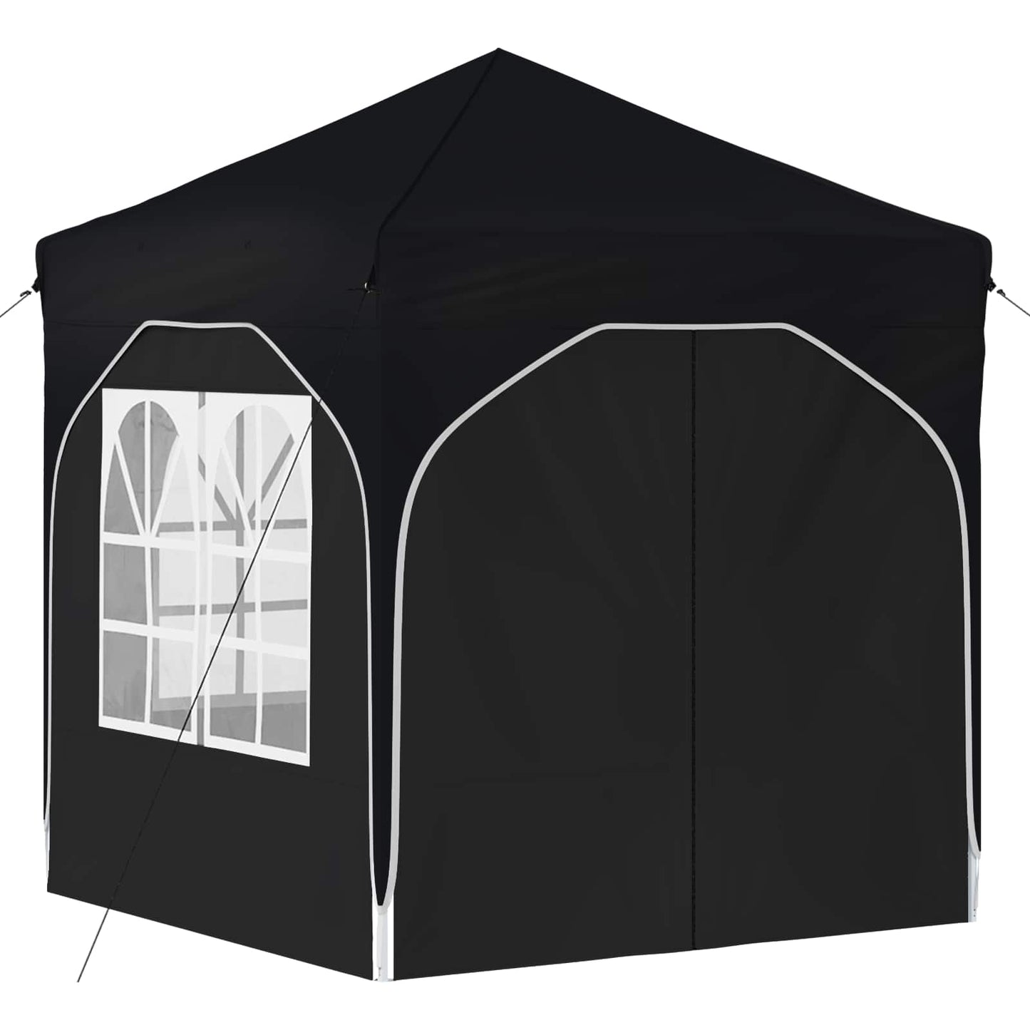 Pop-up Partyzelt 192 x 192 x 245 cm Antrazit