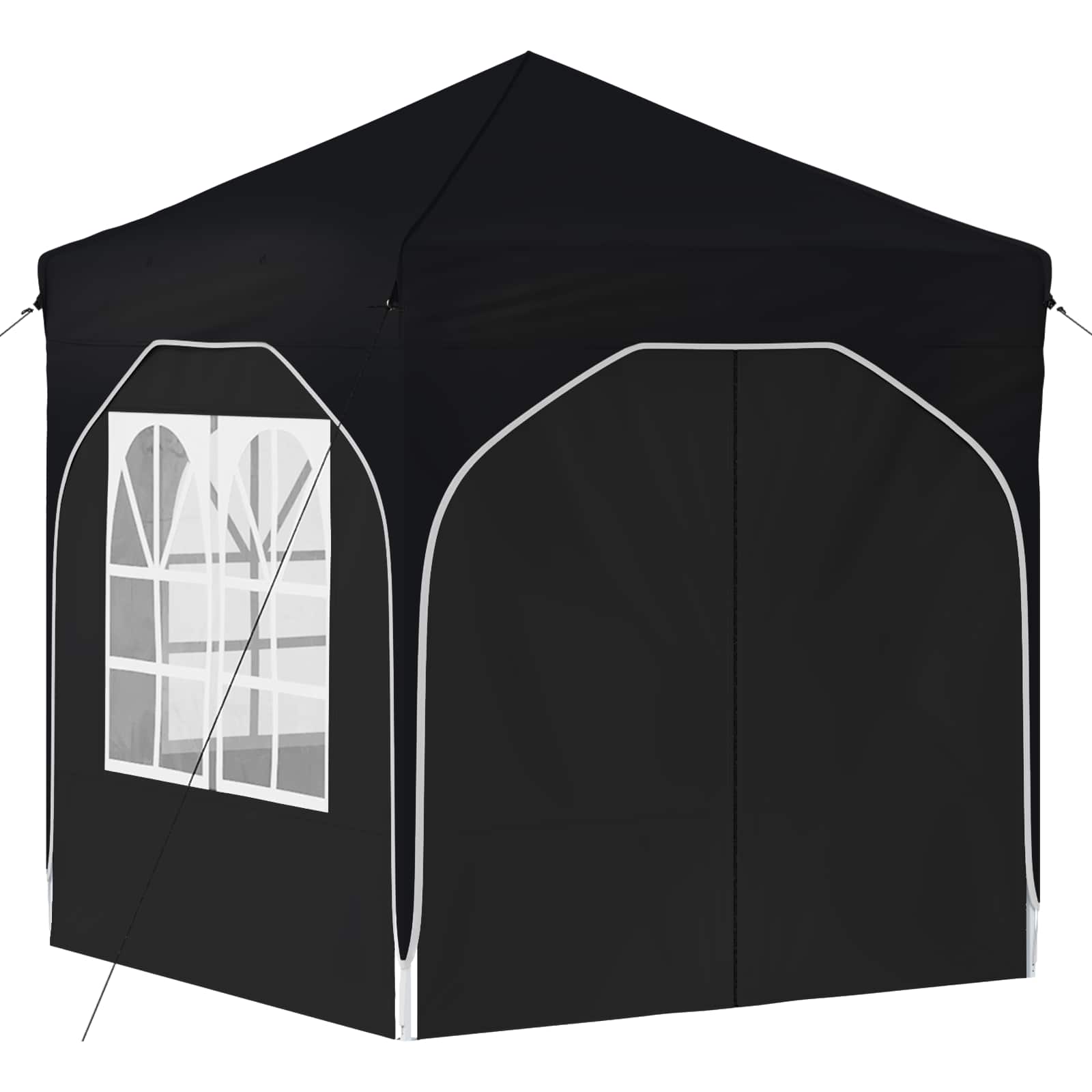 Pop-up Partyzelt 192 x 192 x 245 cm Antrazit