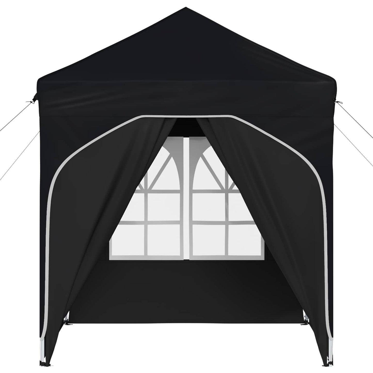 Pop-up Partyzelt 192 x 192 x 245 cm Antrazit