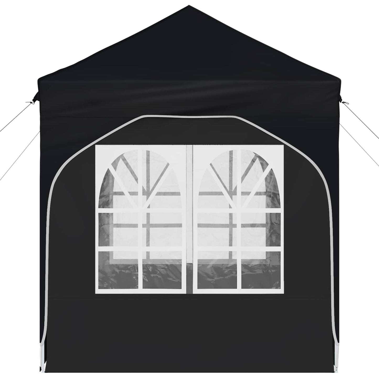 Pop-up Partyzelt 192 x 192 x 245 cm Antrazit