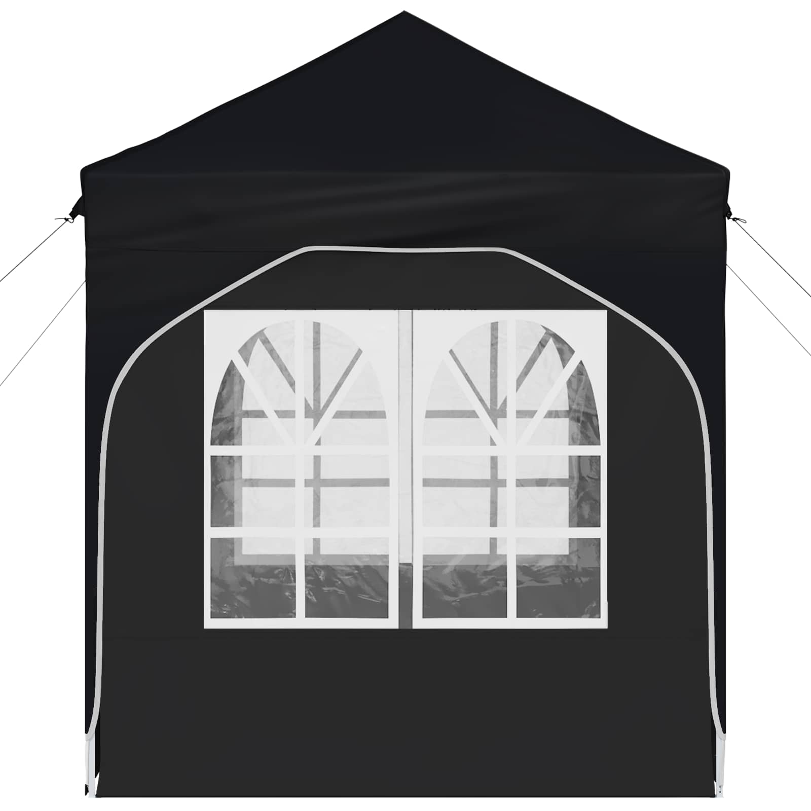 Pop-up Partyzelt 192 x 192 x 245 cm Antrazit