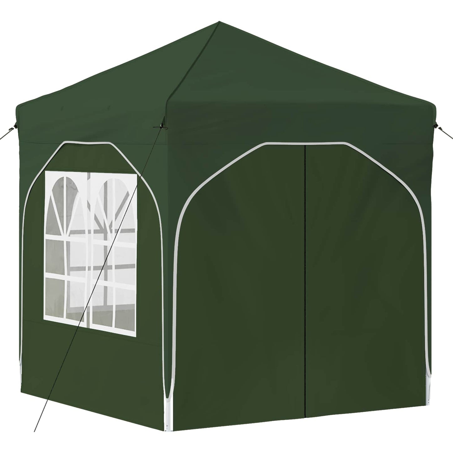 Pop-up Partyzelt 192 x 192 x 245 cm Grün