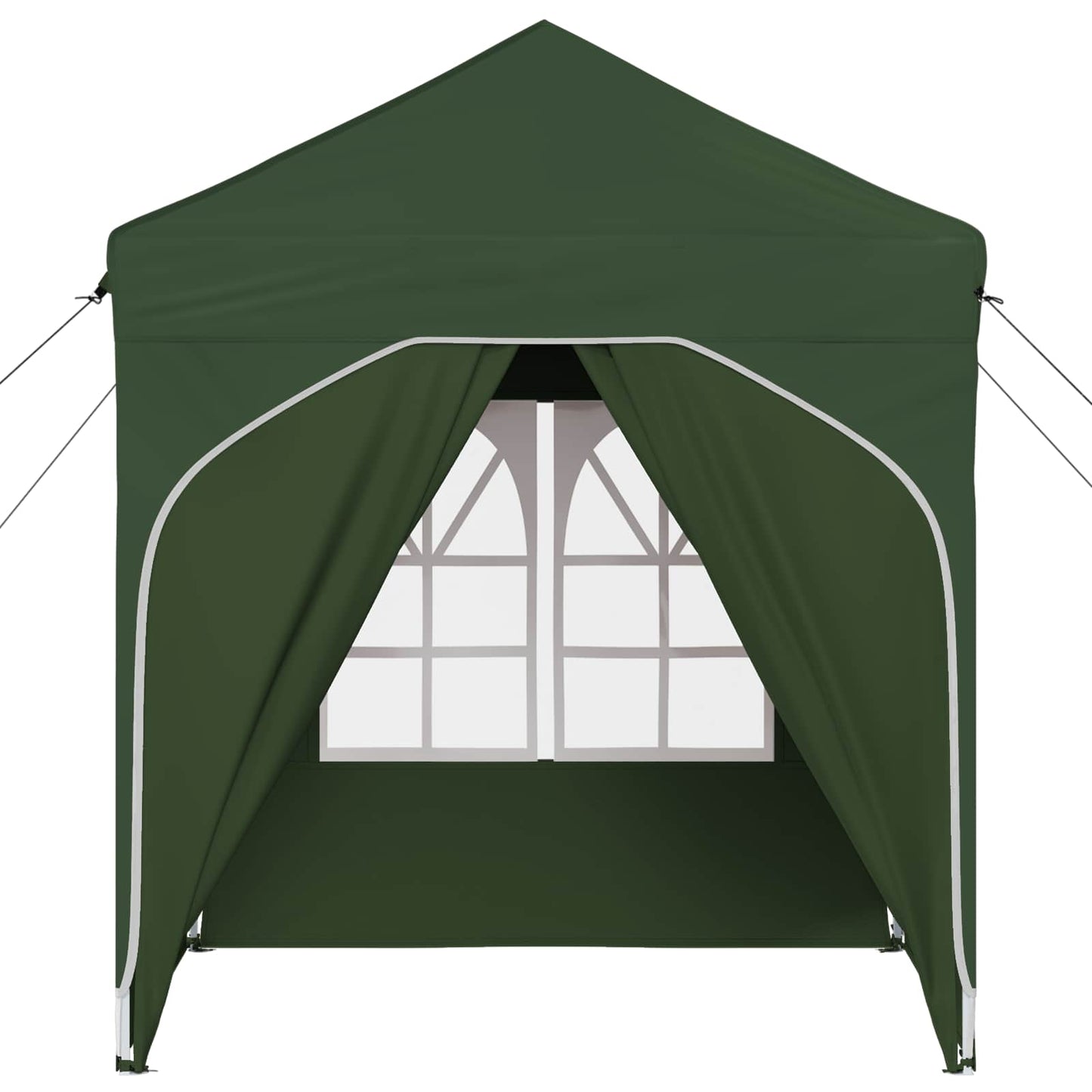 Pop-up Partyzelt 192 x 192 x 245 cm Grün