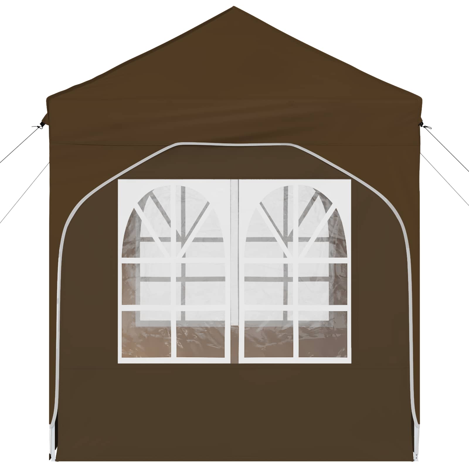 Pop-up Partyzelt 192 x 192 x 245 cm Taupe