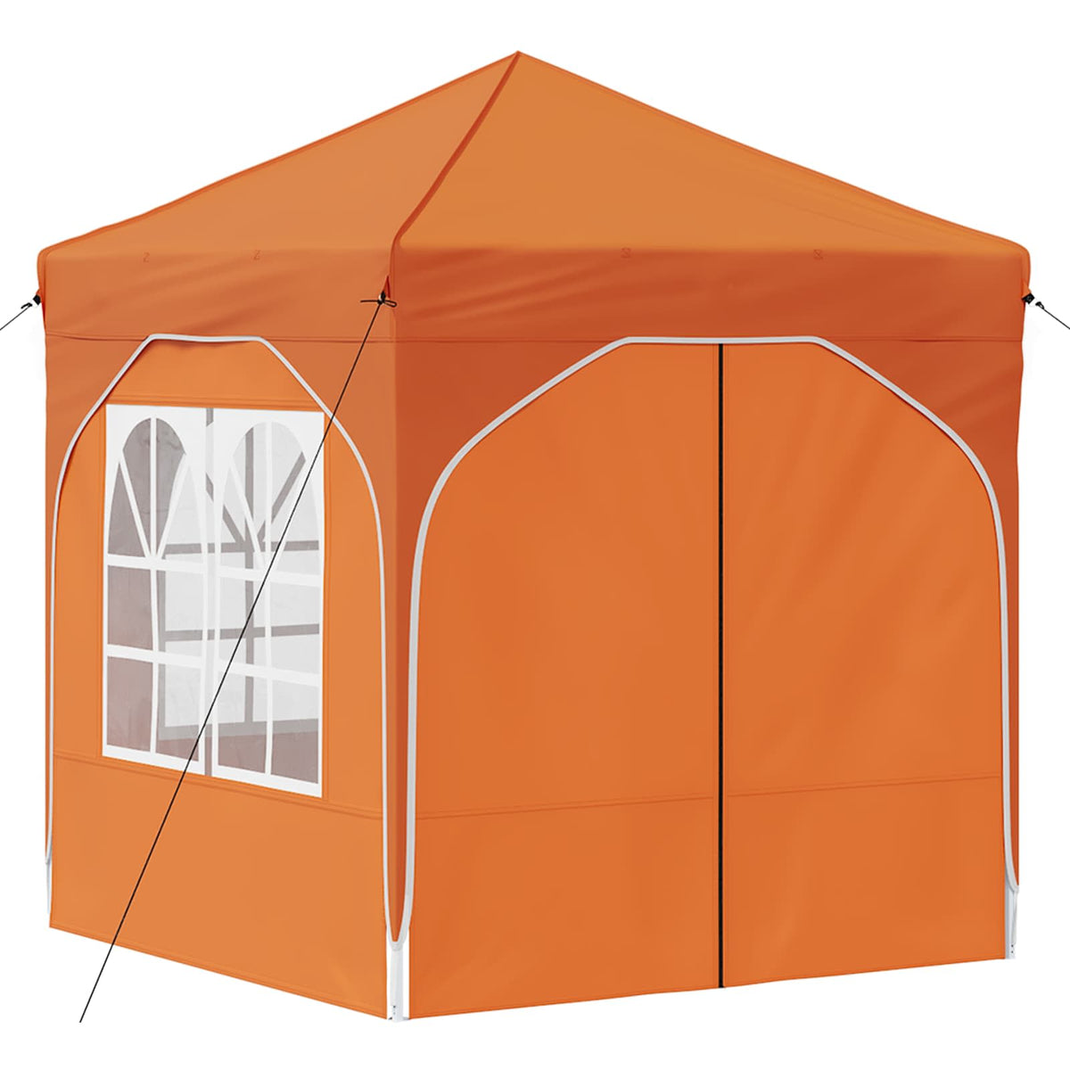 Pop-up Partyzelt 192 x 192 x 245 cm Orange