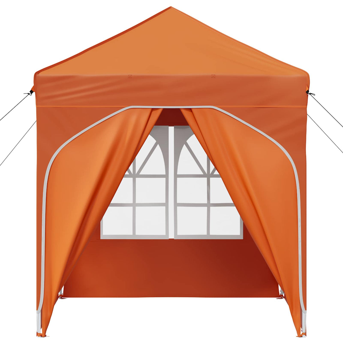 Pop-up Partyzelt 192 x 192 x 245 cm Orange
