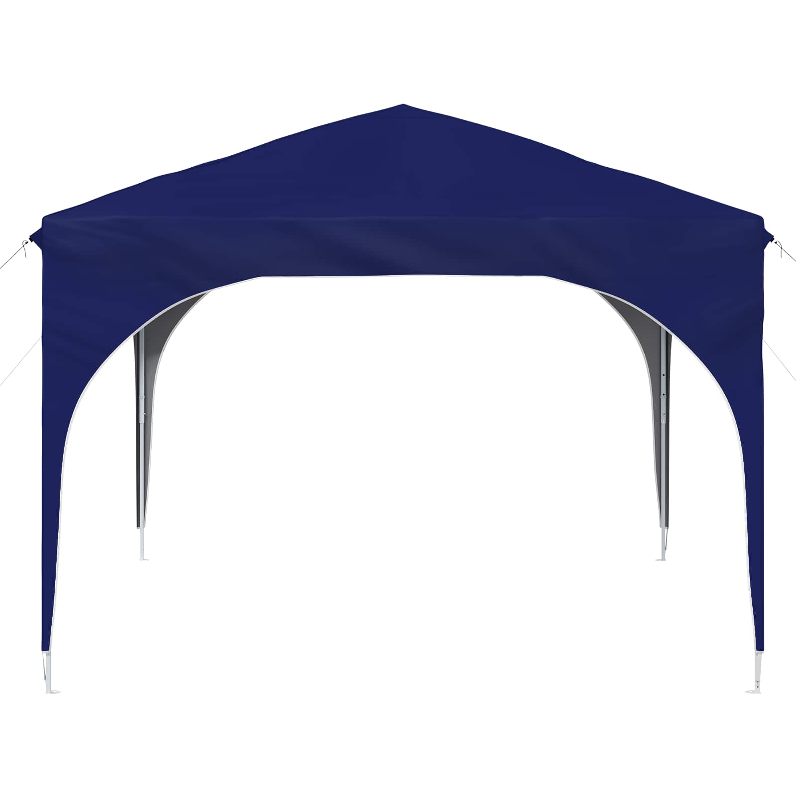 Pop-up Partyzelt 290 x 290 x 245 cm Blau