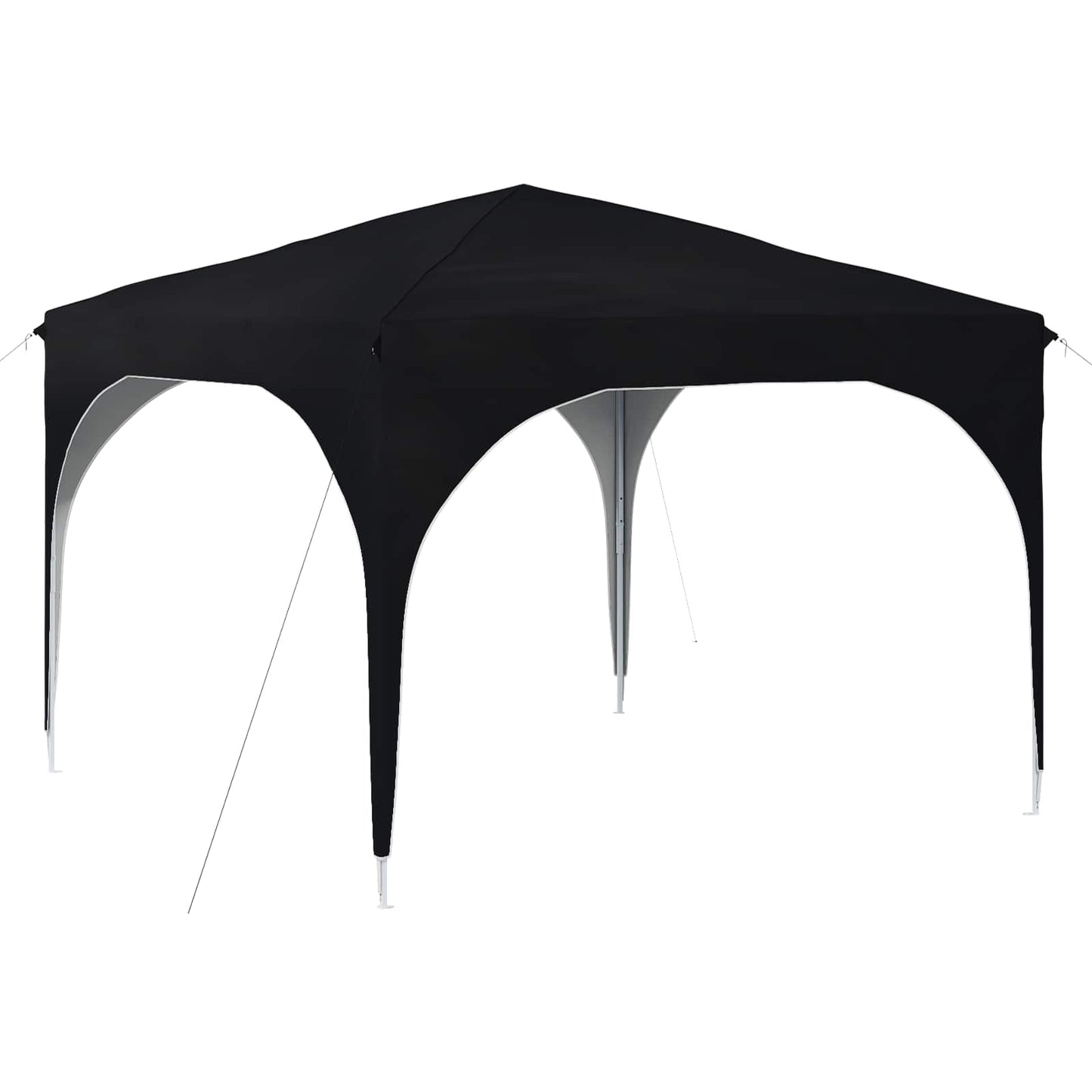 Pop-up Partyzelt 290 x 290 x 245 cm Antrazit