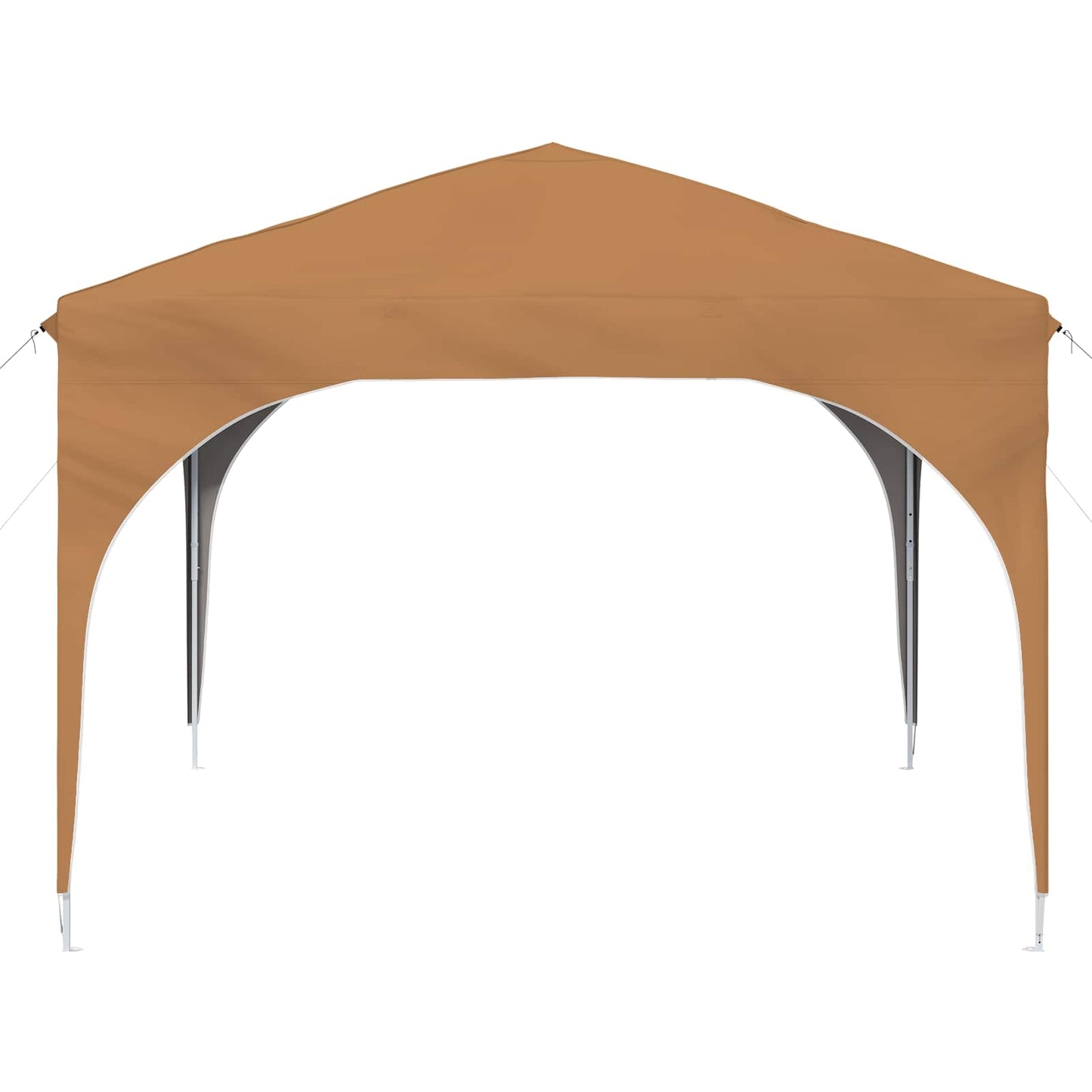 Pop-up Partyzelt 290 x 290 x 245 cm Beige