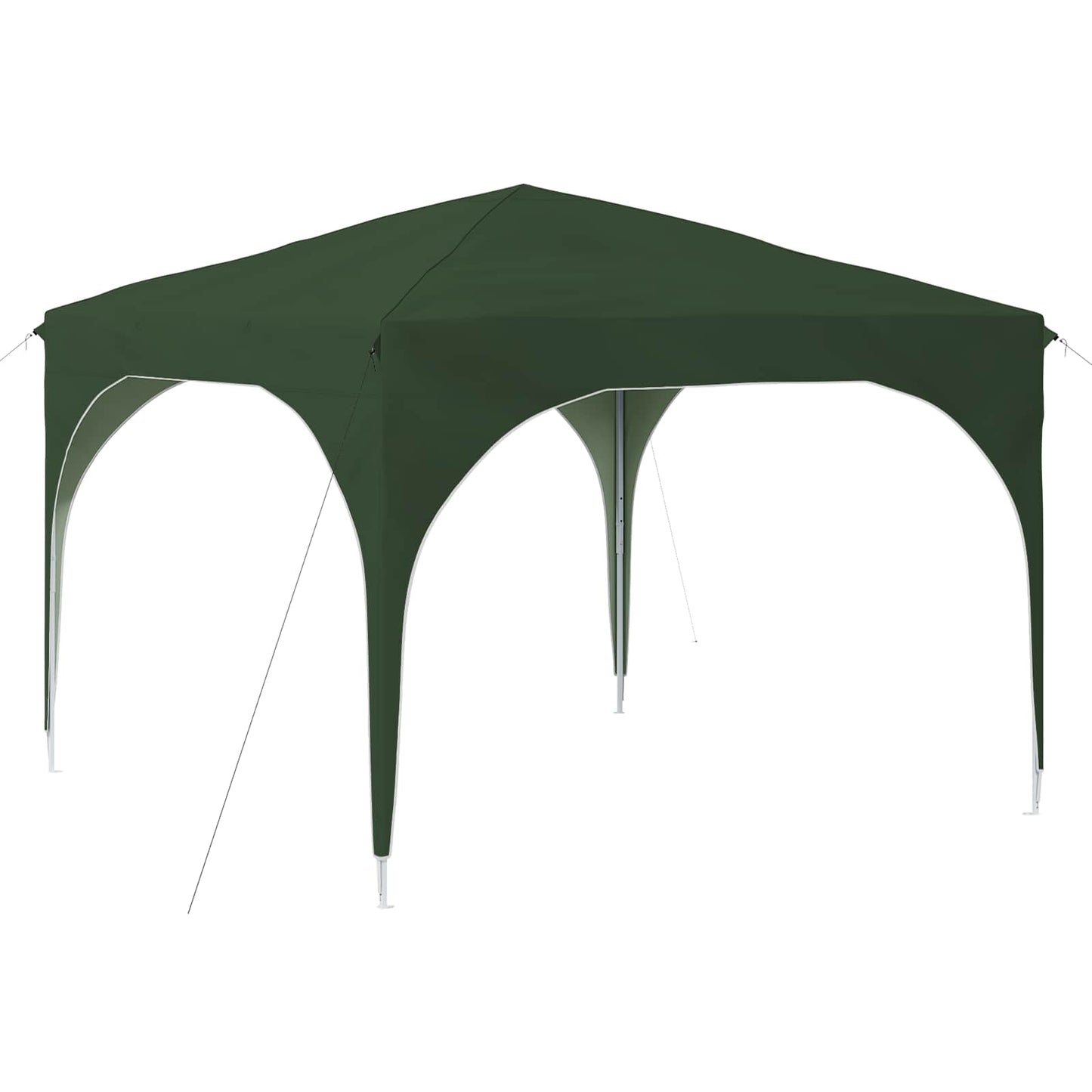 Pop-up Partyzelt 290 x 290 x 245 cm Grün