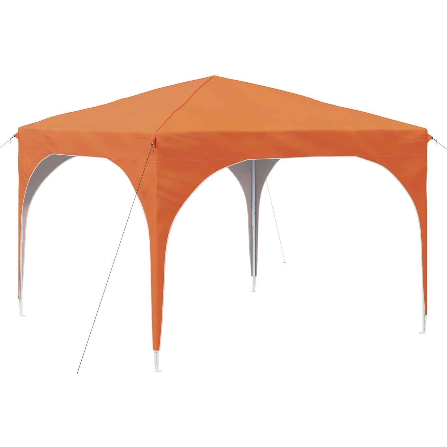 Pop-up Partyzelt 290 x 290 x 245 cm Orange
