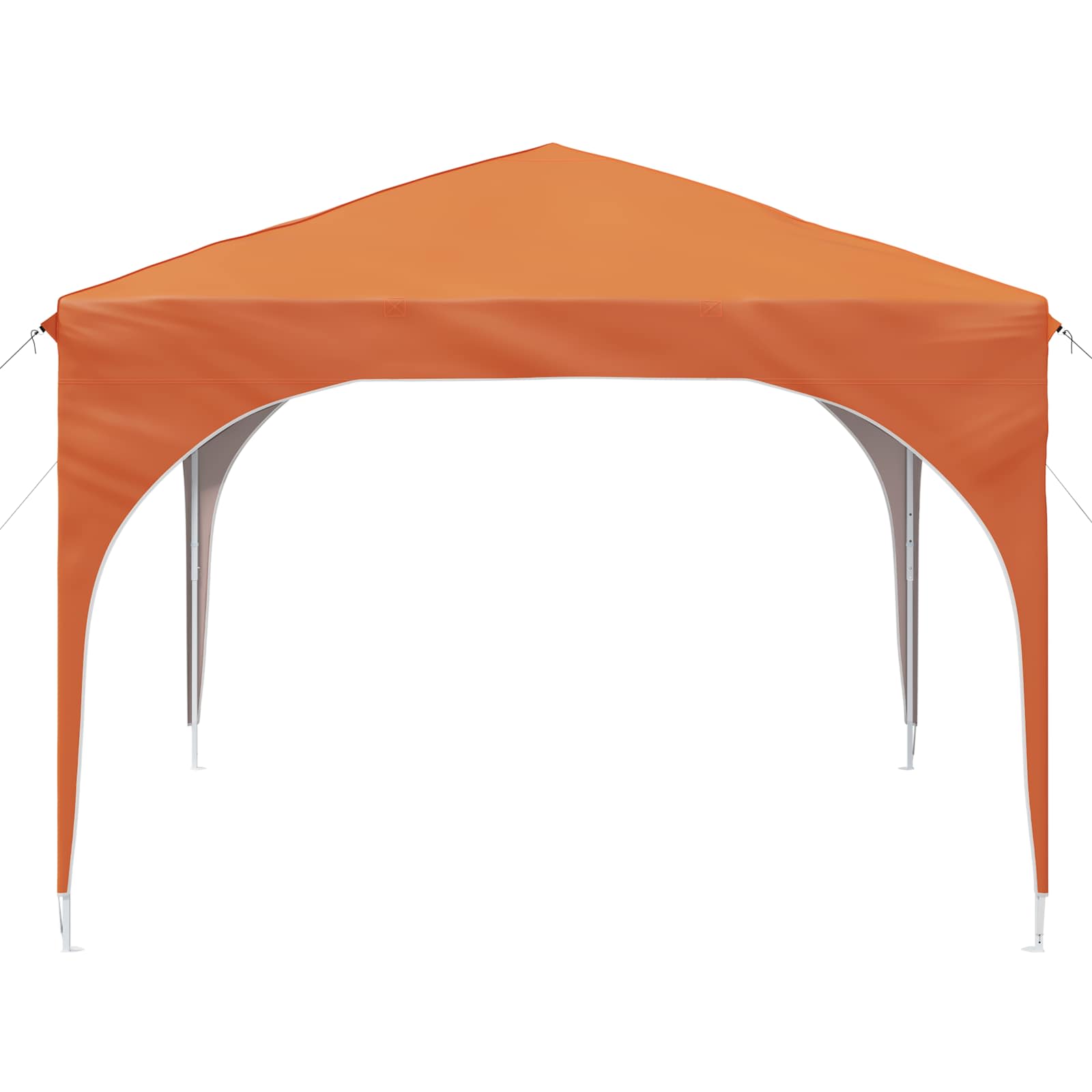 Pop-up Partyzelt 290 x 290 x 245 cm Orange