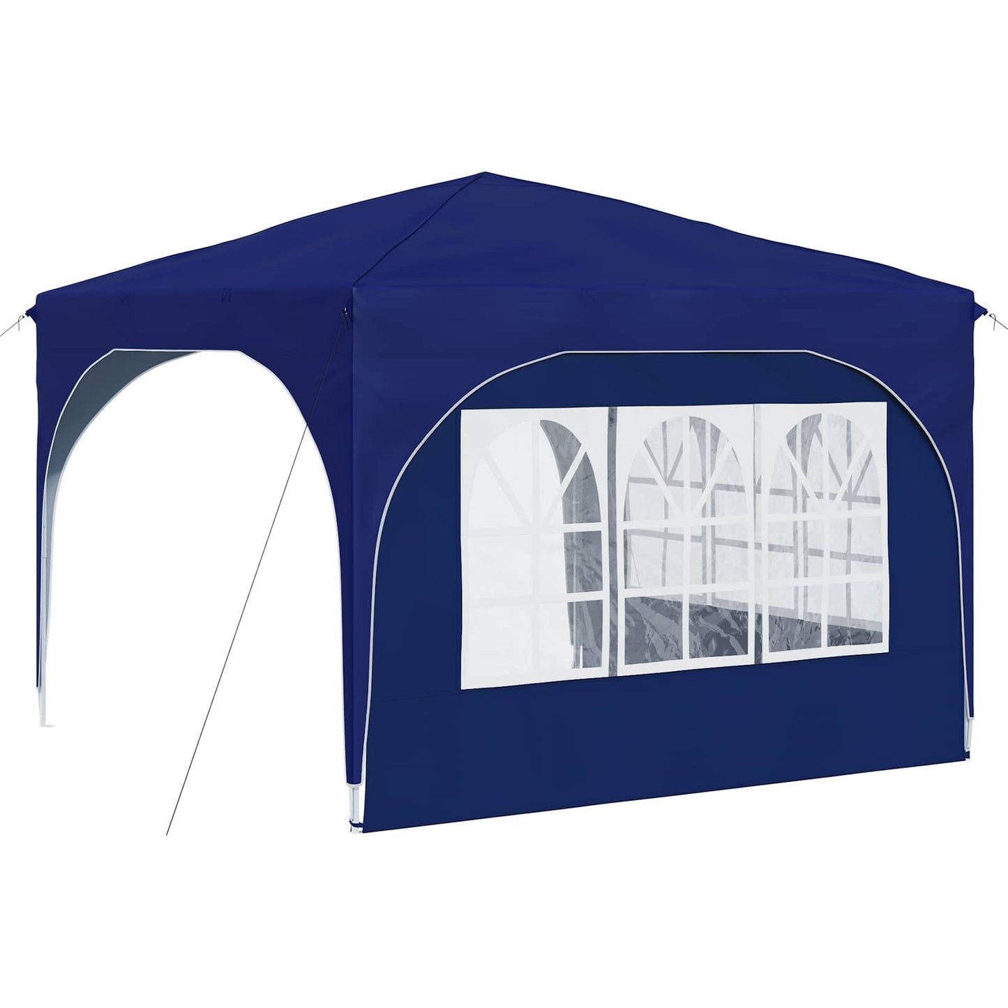 Pop-up Partyzelt 290 x 290 x 245 cm Blau