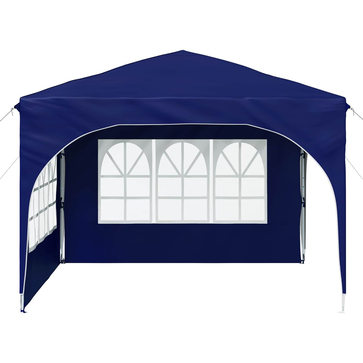Pop-up Partyzelt 290 x 290 x 245 cm Blau