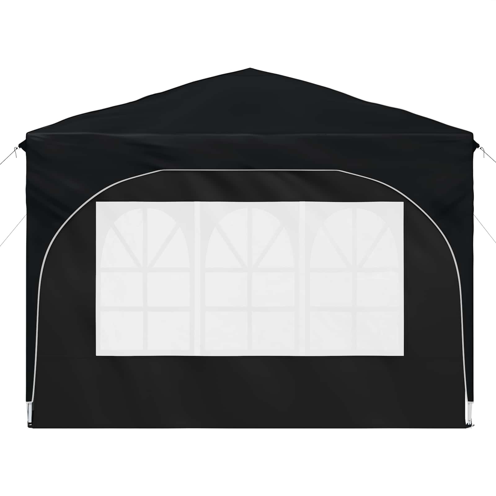 Pop-up Partyzelt 290 x 290 x 245 cm Antrazit