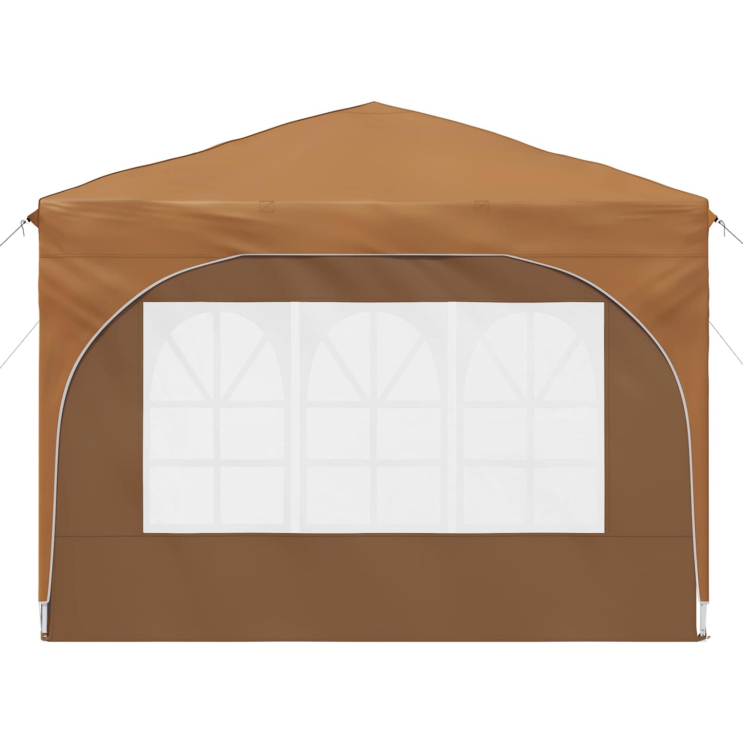 Pop-up Partyzelt 290 x 290 x 245 cm Beige