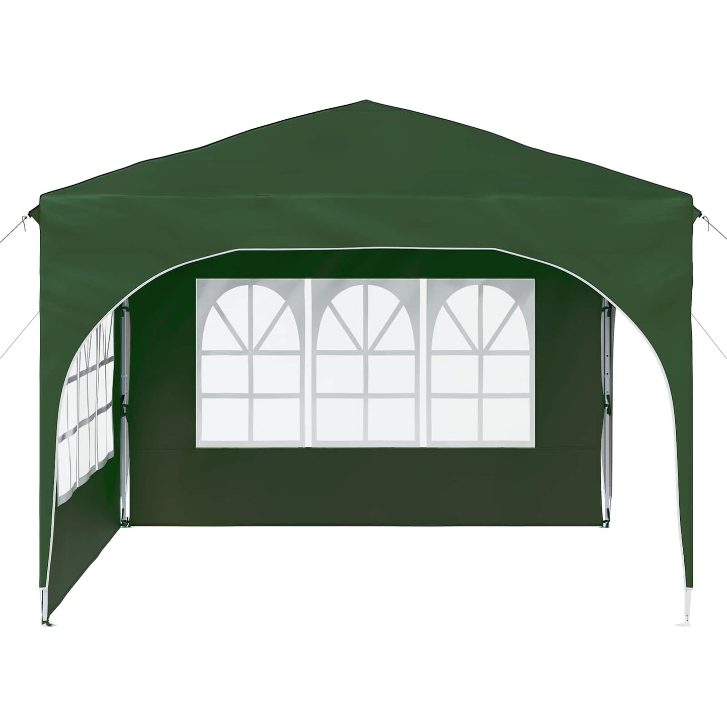 Pop-up Partyzelt 290 x 290 x 245 cm Grün