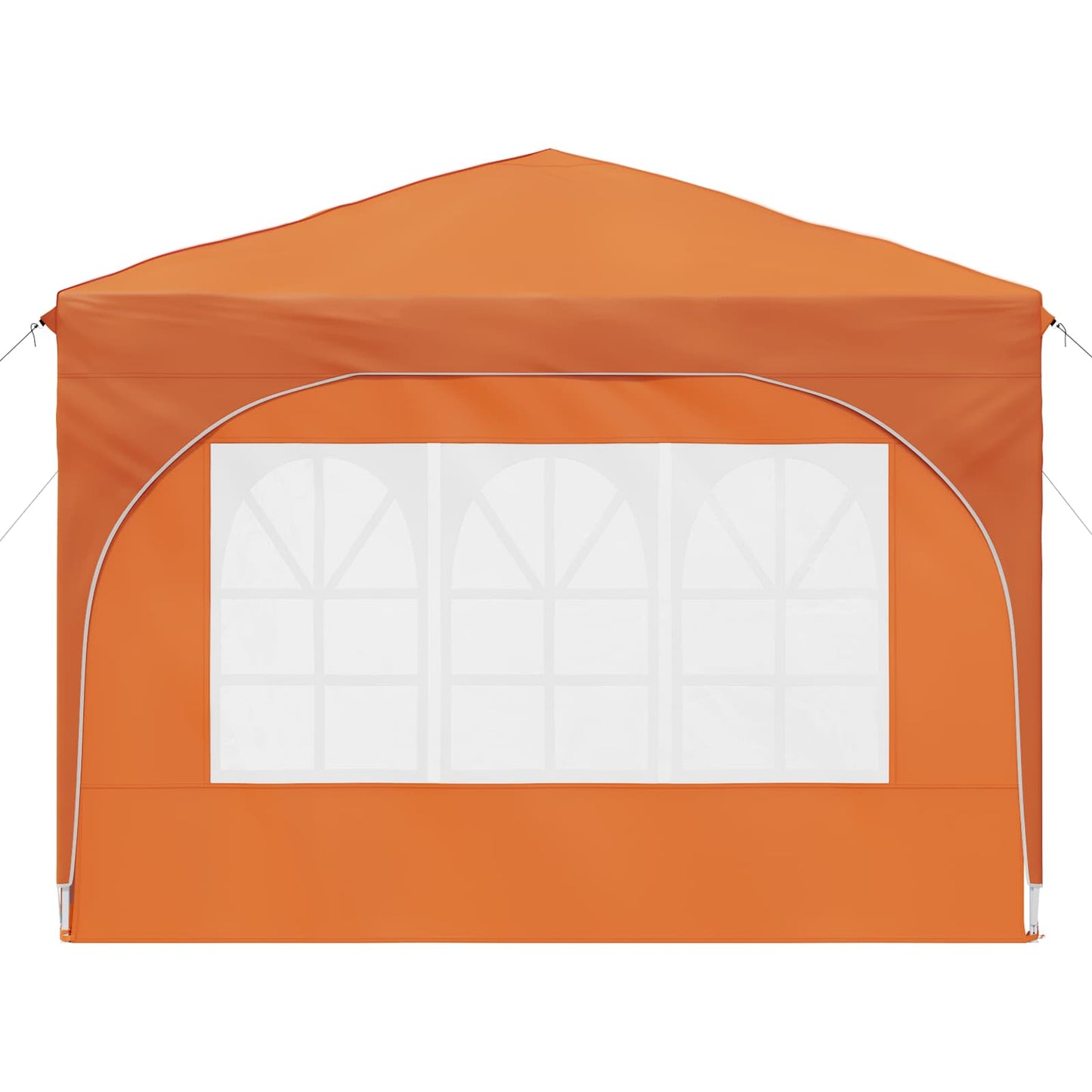 Pop-up Partyzelt 290 x 290 x 245 cm Orange