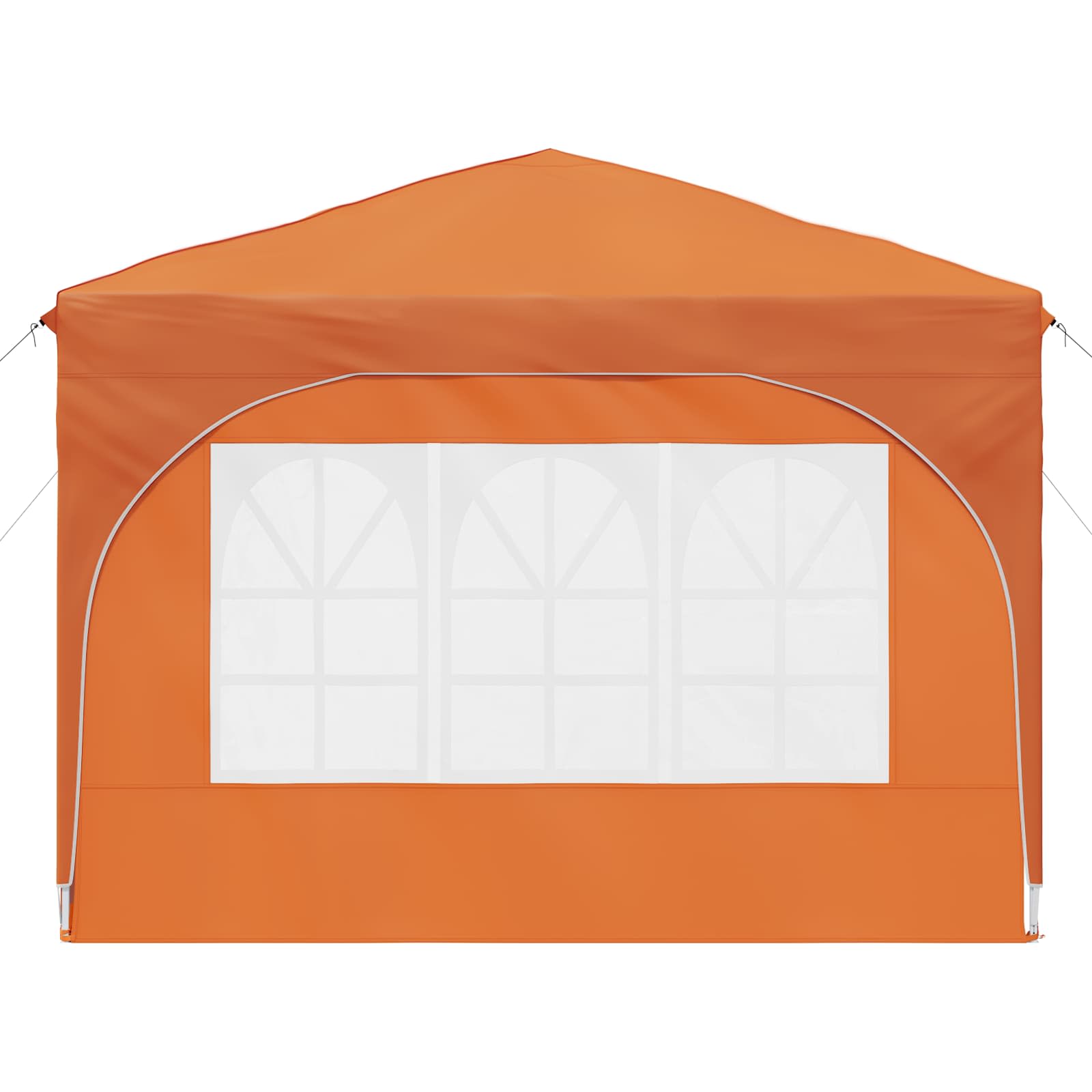 Pop-up Partyzelt 290 x 290 x 245 cm Orange