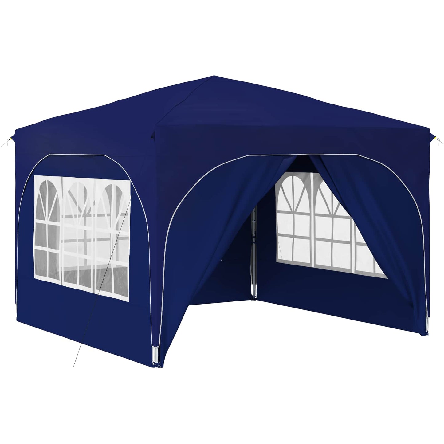Pop-up Partyzelt 290 x 290 x 245 cm Blau